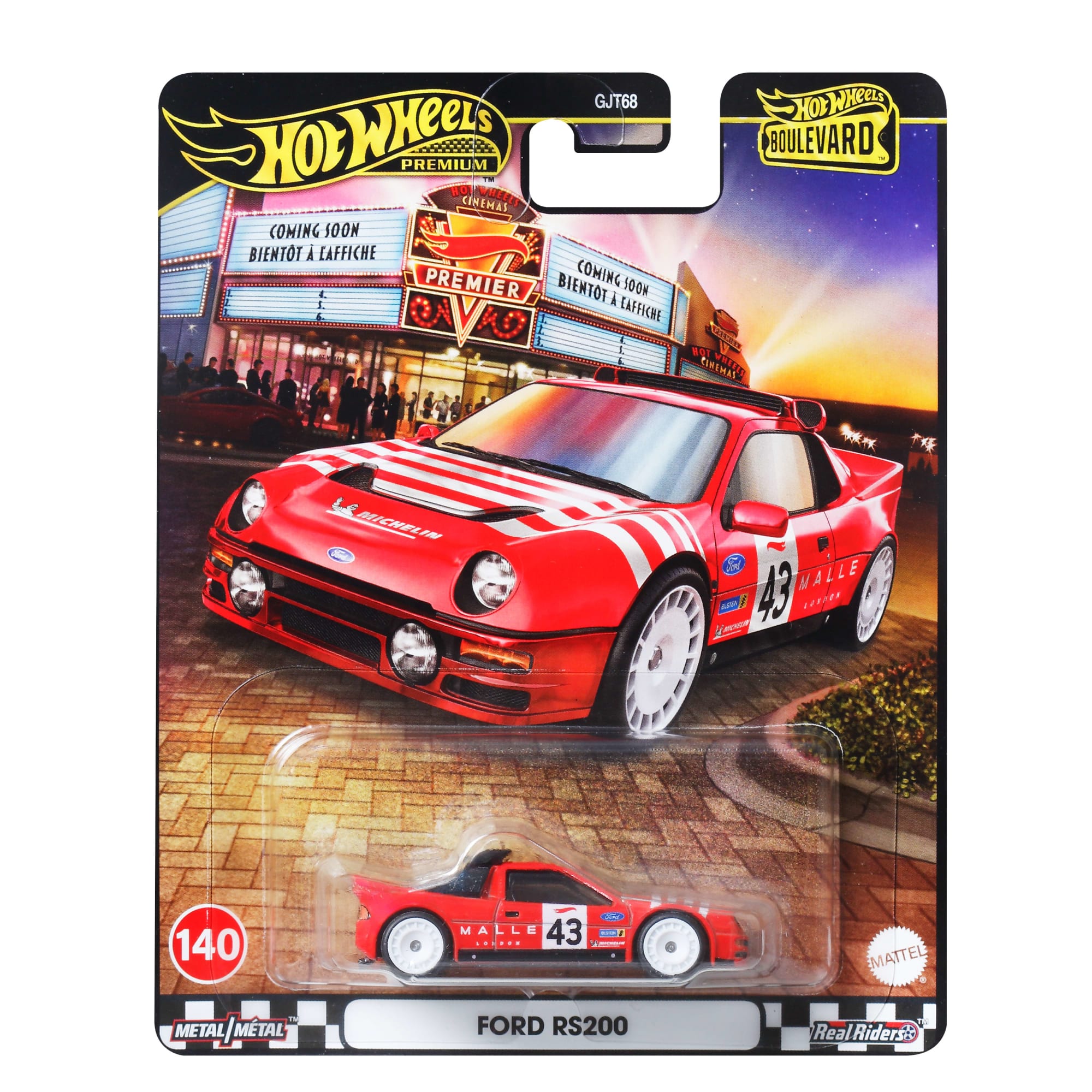 Hot Wheels Premium Boulevard Ford RS200
