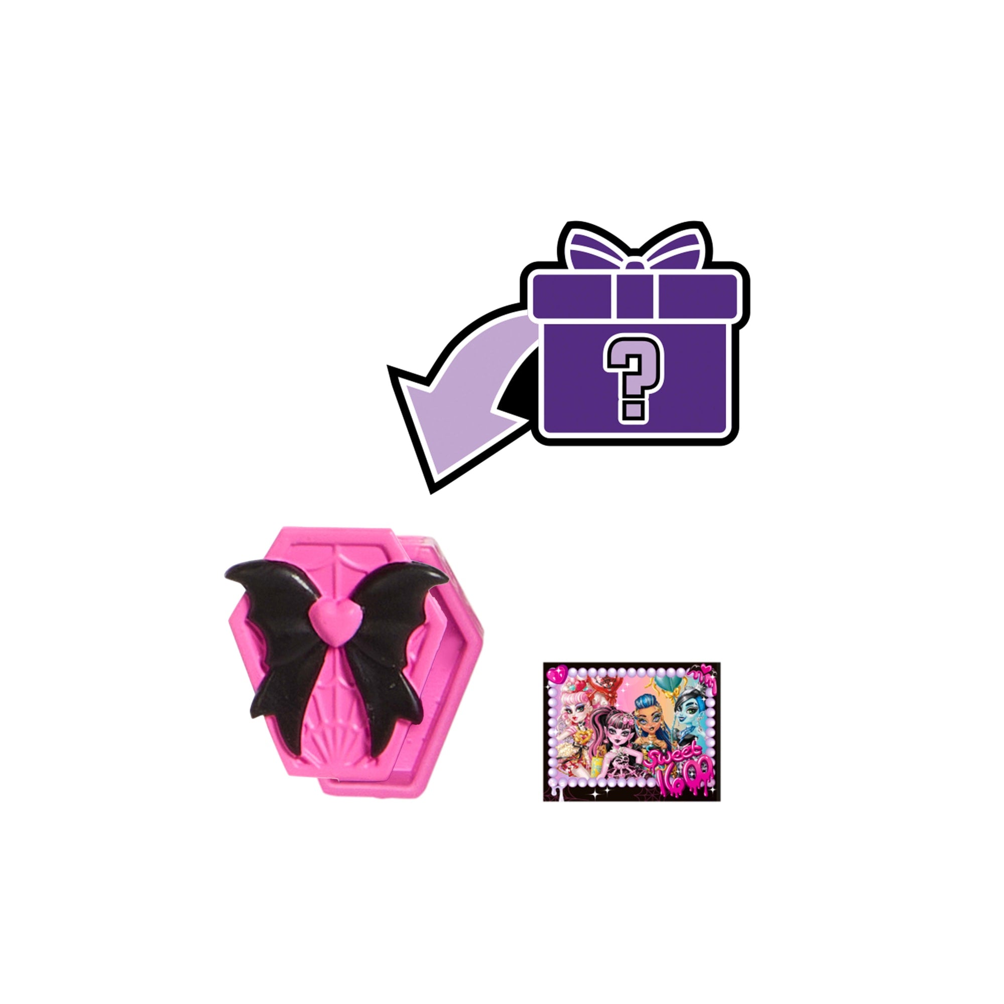 Monster High Muñeca Cumpleaños Draculaura 1600 Draculaura - Image 3