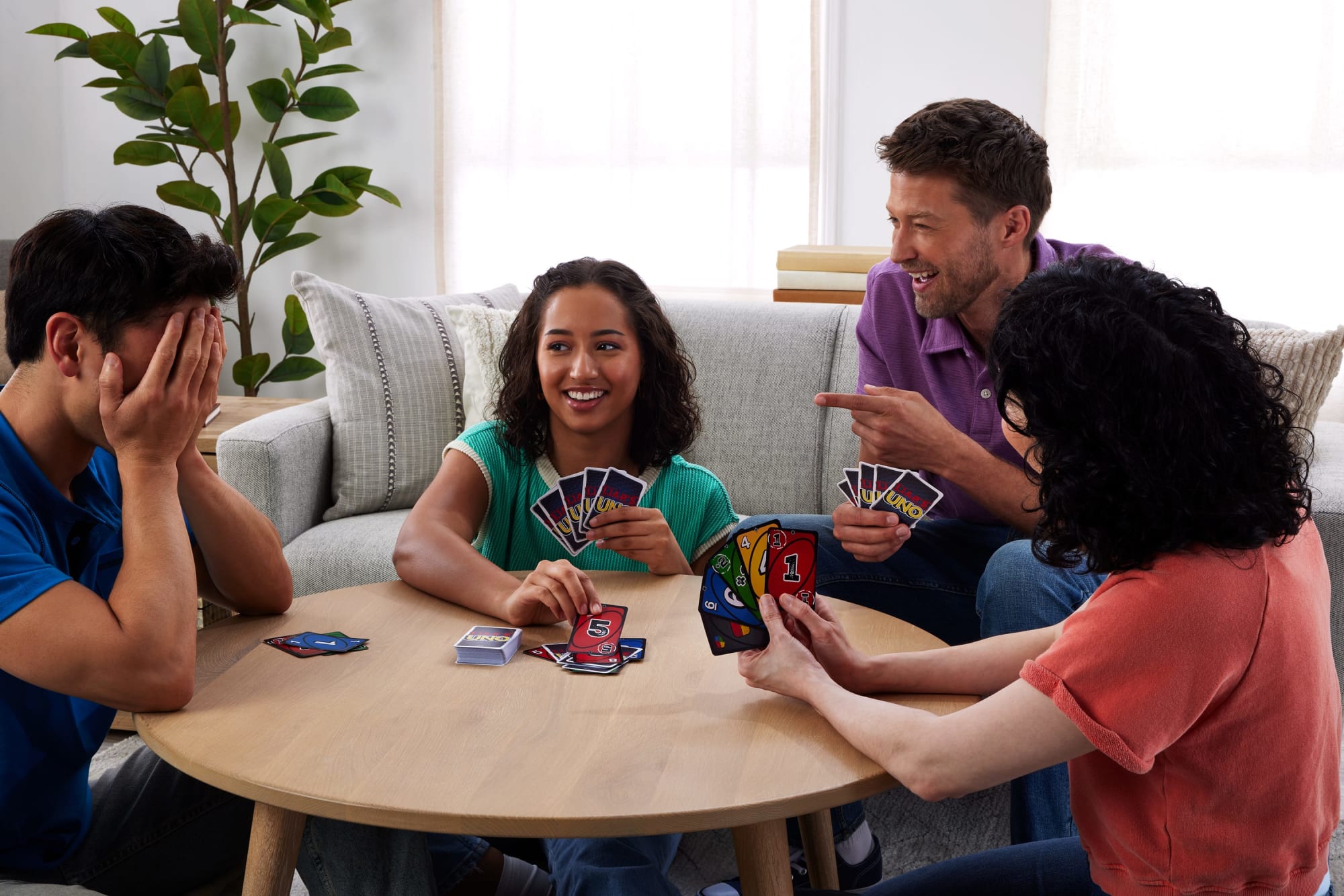 Liar's UNO Card Game For Adults. Kids. Families. Parties & Game Nights. Trick Play & Bluffing - Image 2