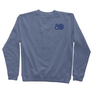 Mattel 80th  Logo Blue Sweatshirt