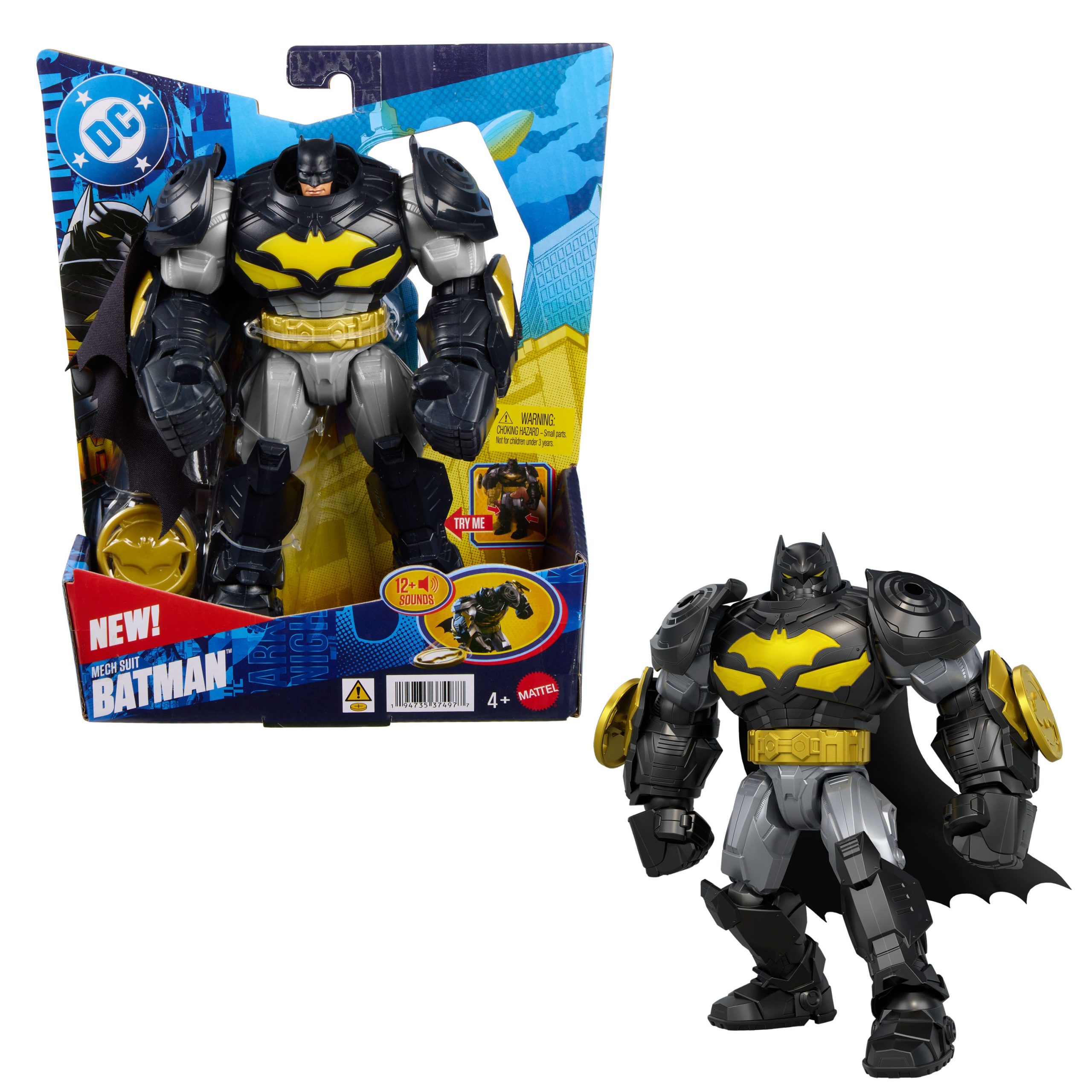 Dc Figurine Articulée Batman Combinaison Tech