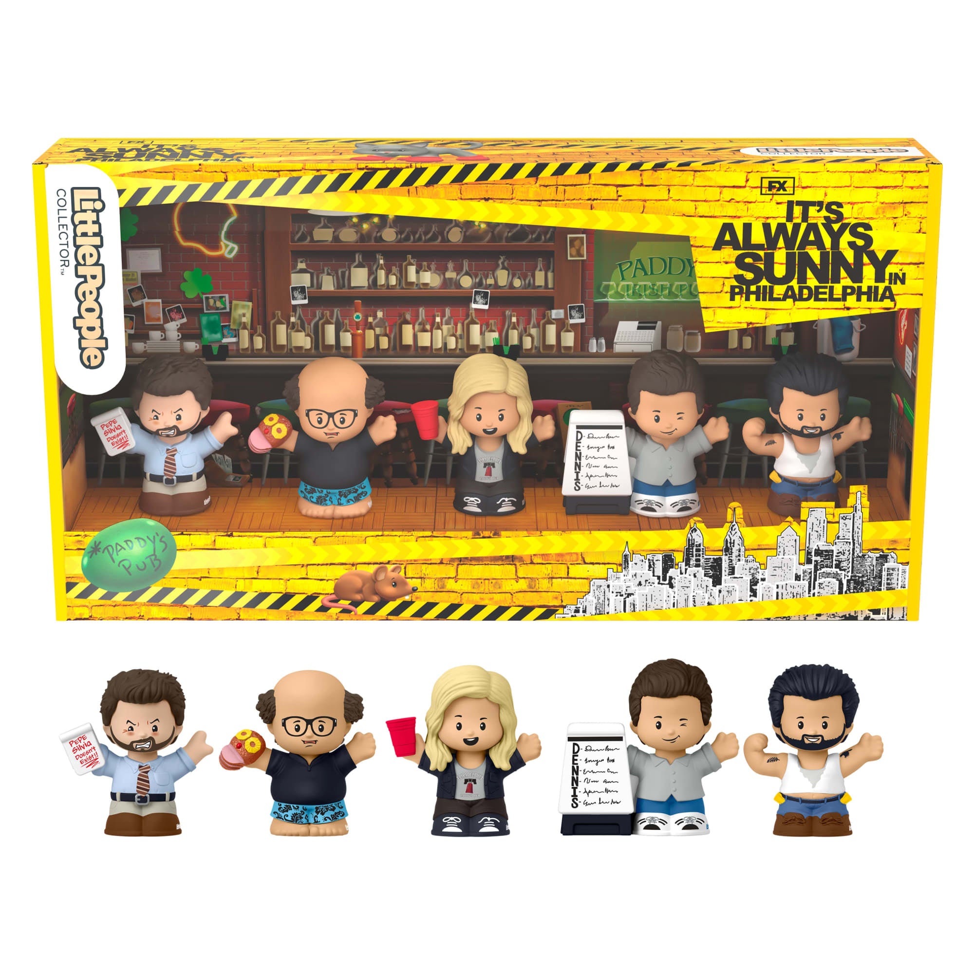 Little People Collector It's Always Sunny in Philadelphia Special Edition Figure Set