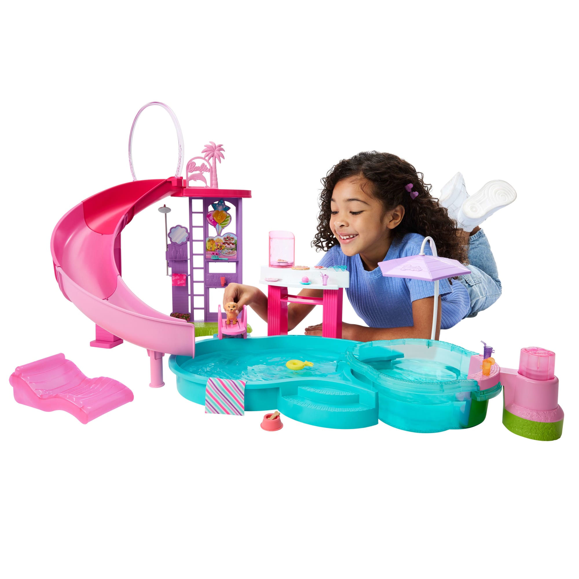 Barbie-Coffret Piscine de Rêve