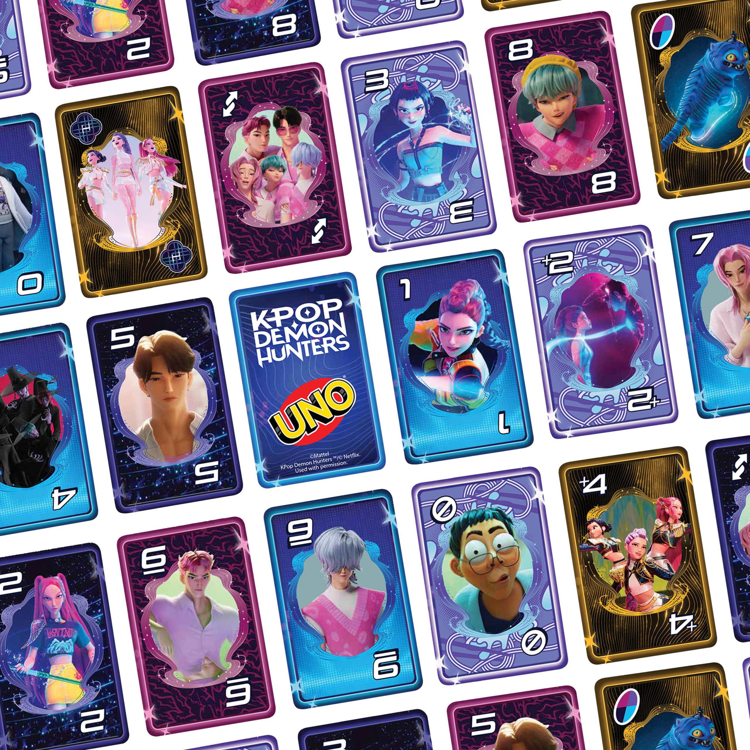 Jeu de Cartes Uno KPop demon Hunters - Image 6