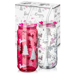 Barbie™ Christmas Drinking Glasses - 20 Oz