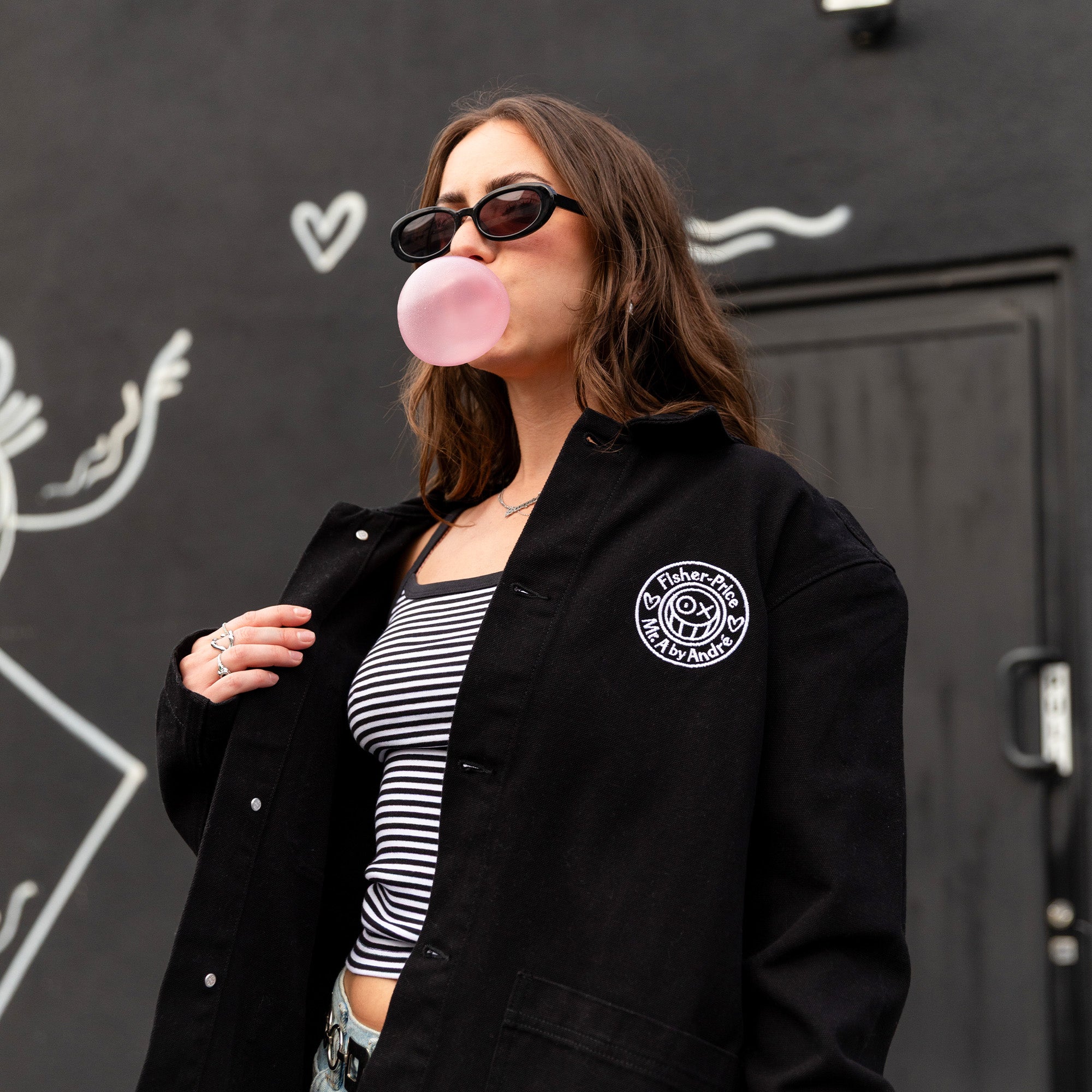 Fisher Price x André Saraiva Black Chore Jacket