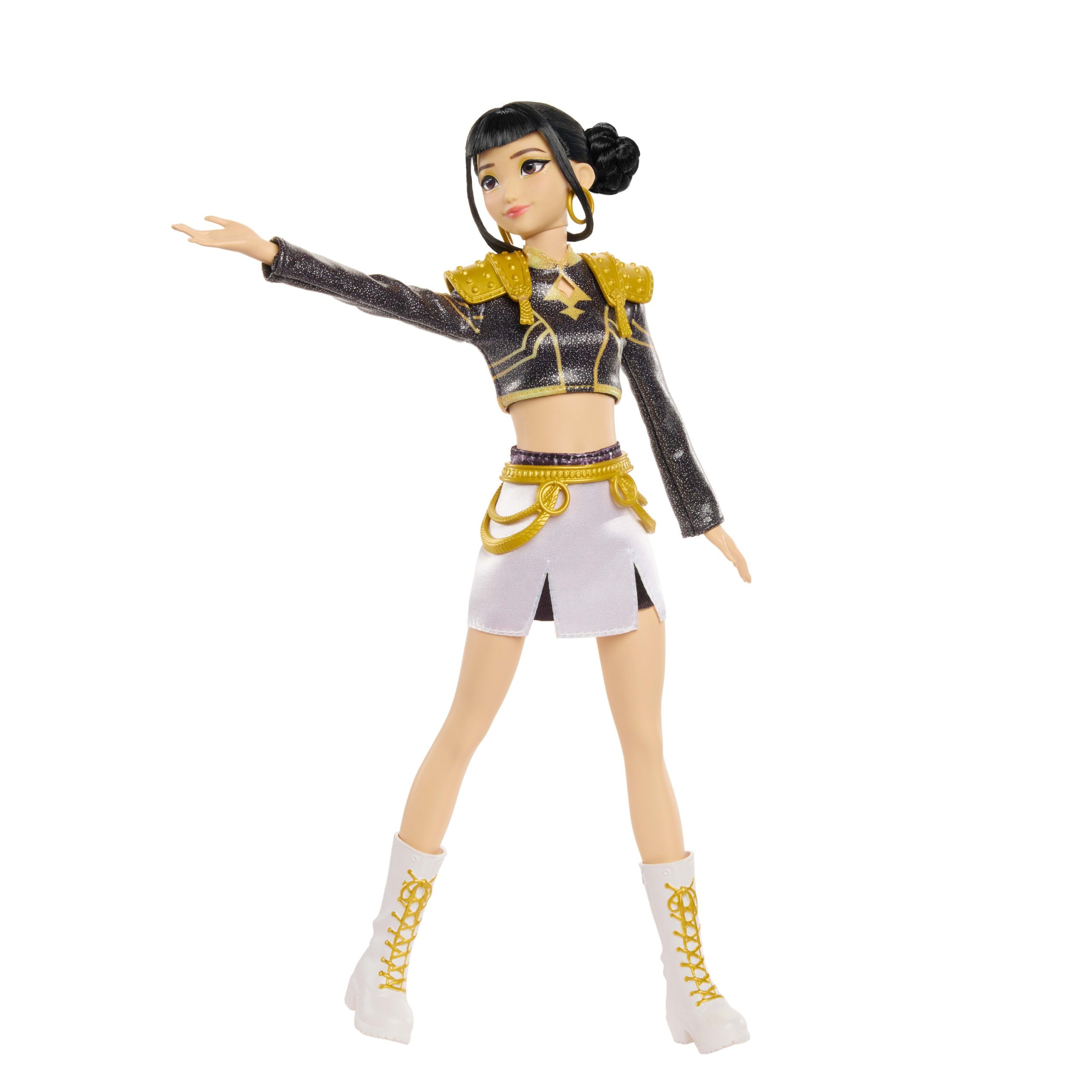 Poupée Chantante Zoey Golden de Huntr/X KPop demon Hunters - Image 5