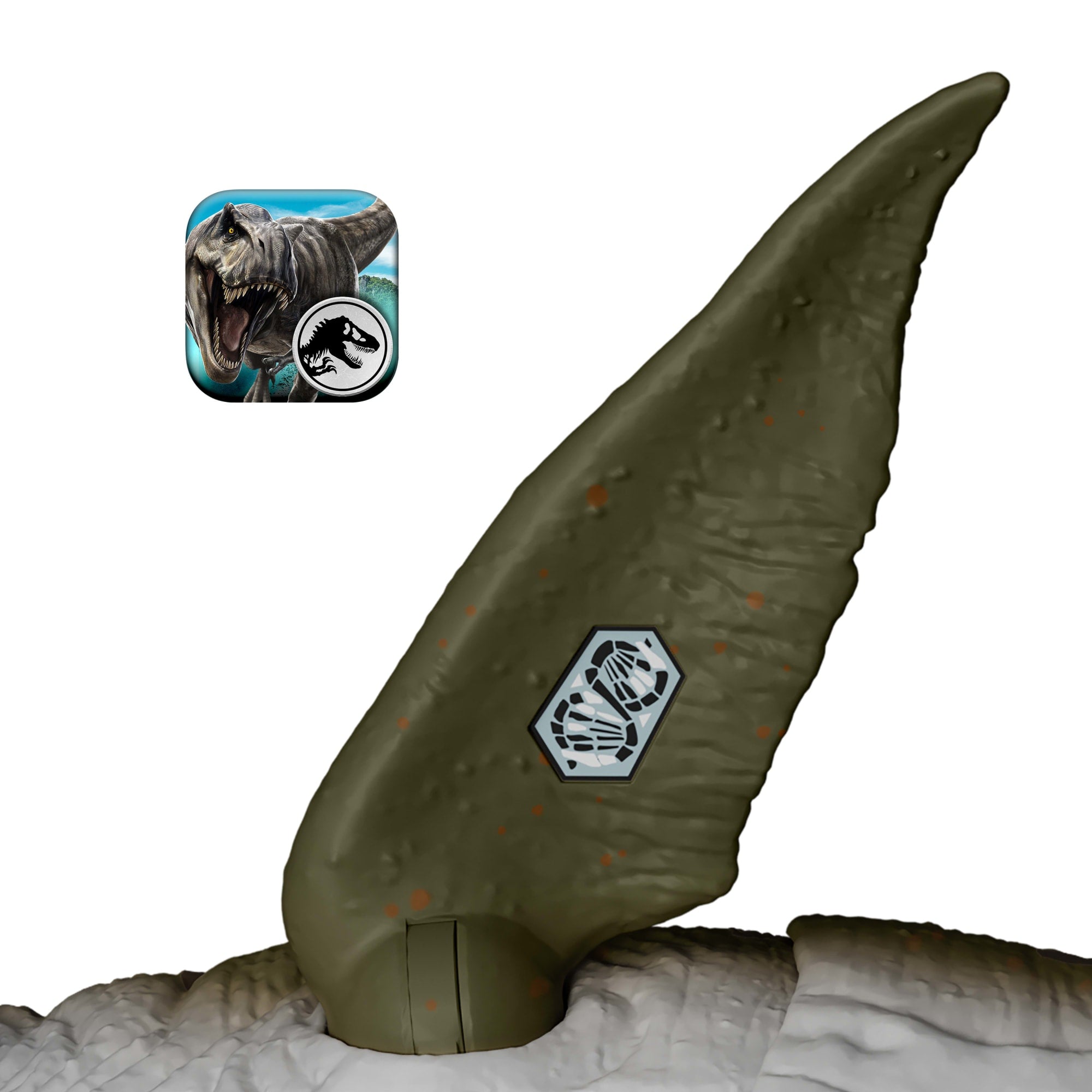 Jurassic World Rebirth Bite N Blast Mosasaurus Action Figure And Mini Dilophosaurus. Dinosaur Toy - Image 5
