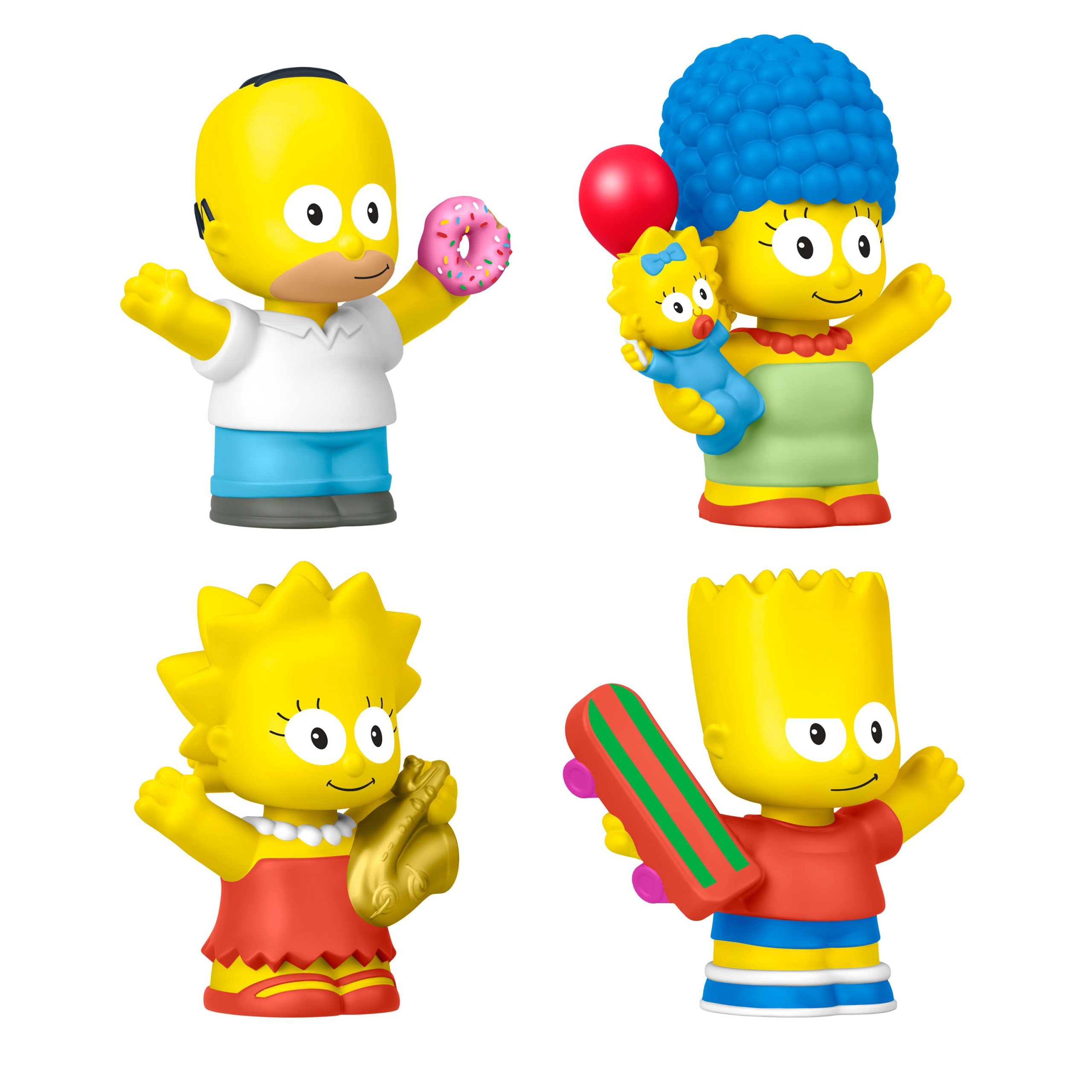 Little People Collector The Simpsons TV Series Special Edition Set For Fans. 4 Figures - Image 5