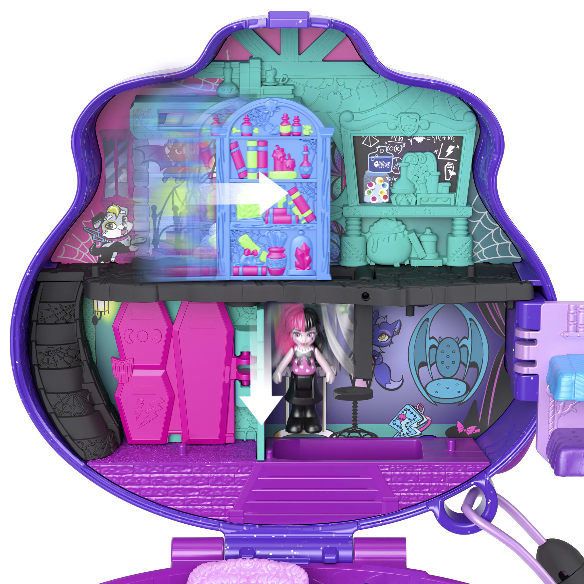 Polly Pocket Monster High Compact - Image 4