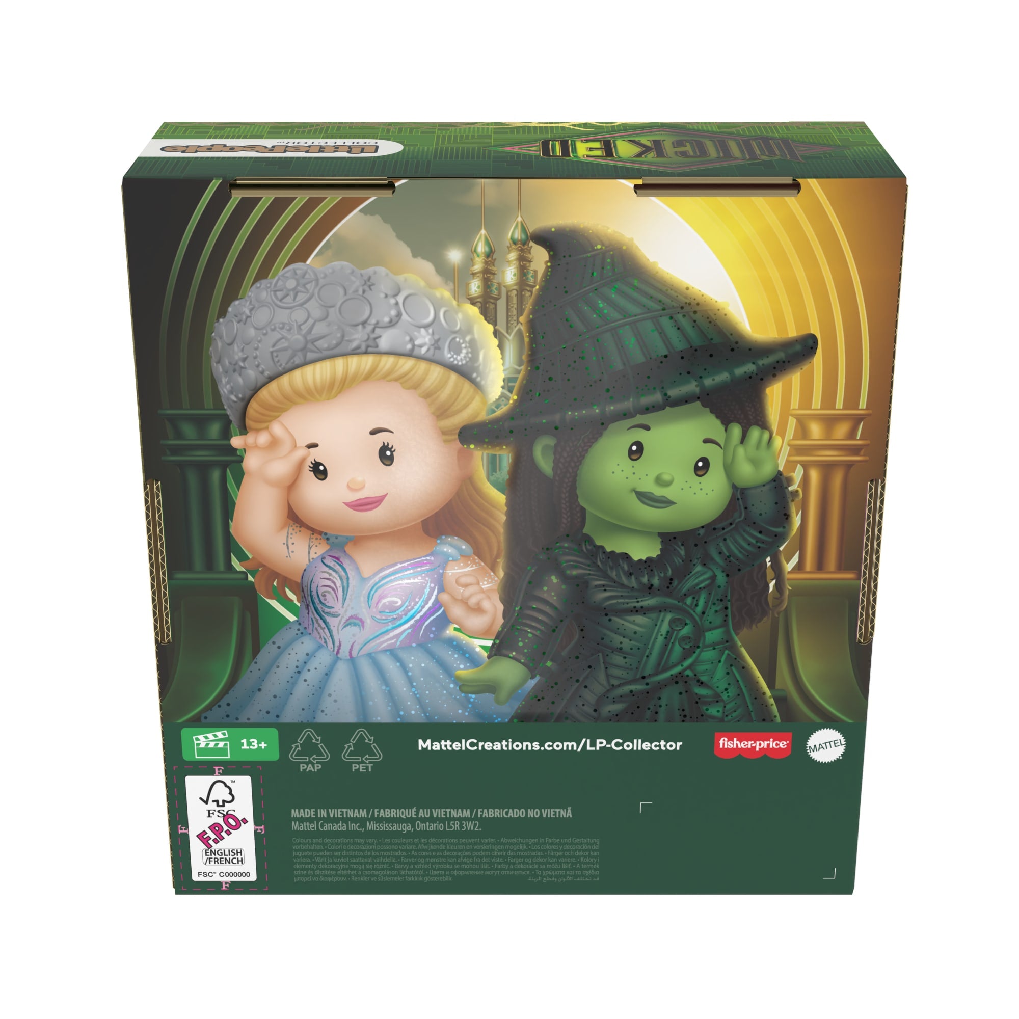 Little People Collector Wicked: For Good Movie Special Edition Set For Fans. 2 Figures - Image 4