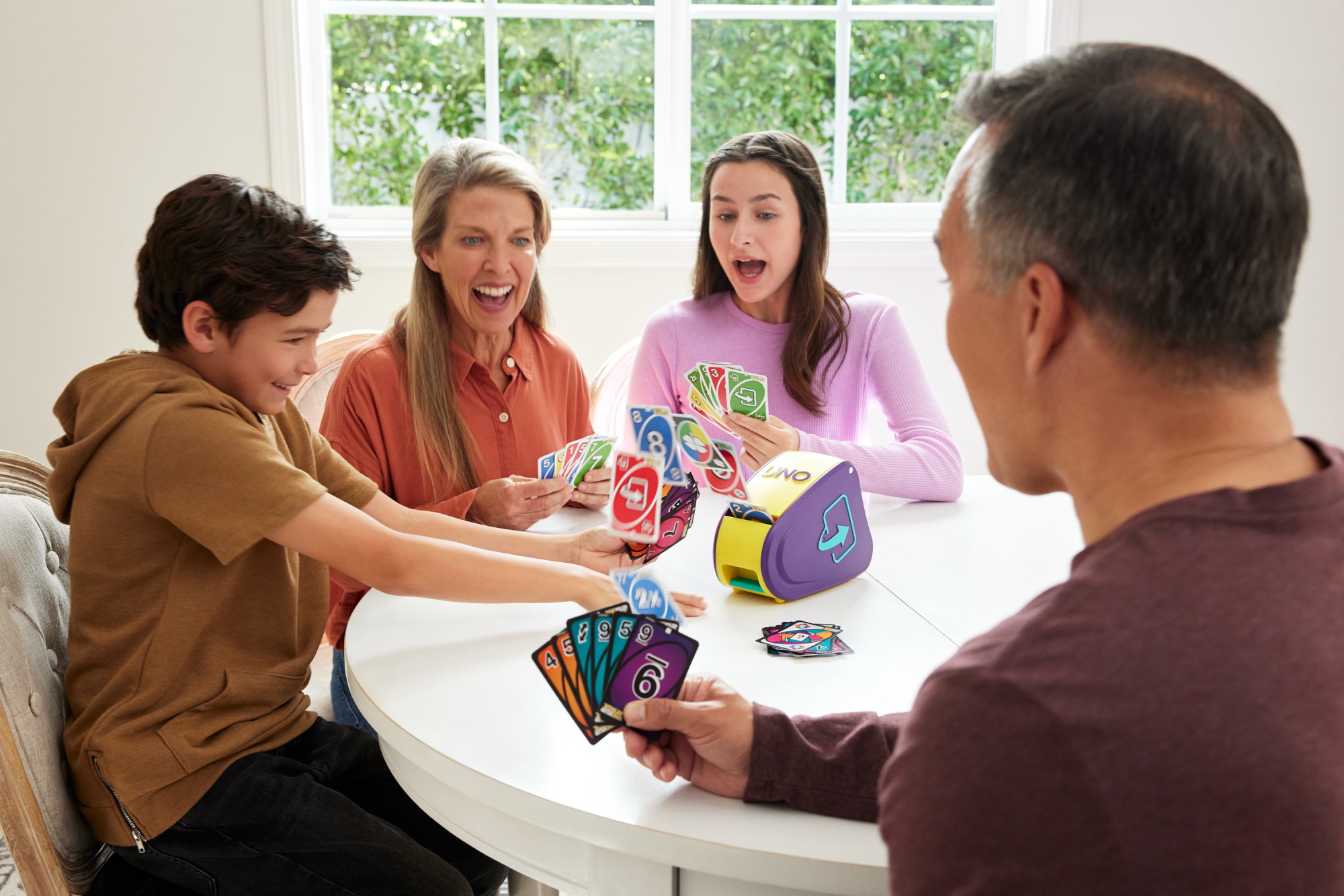UNO Flip Attack Card Game For Kids. Adults & Family Night - Image 2