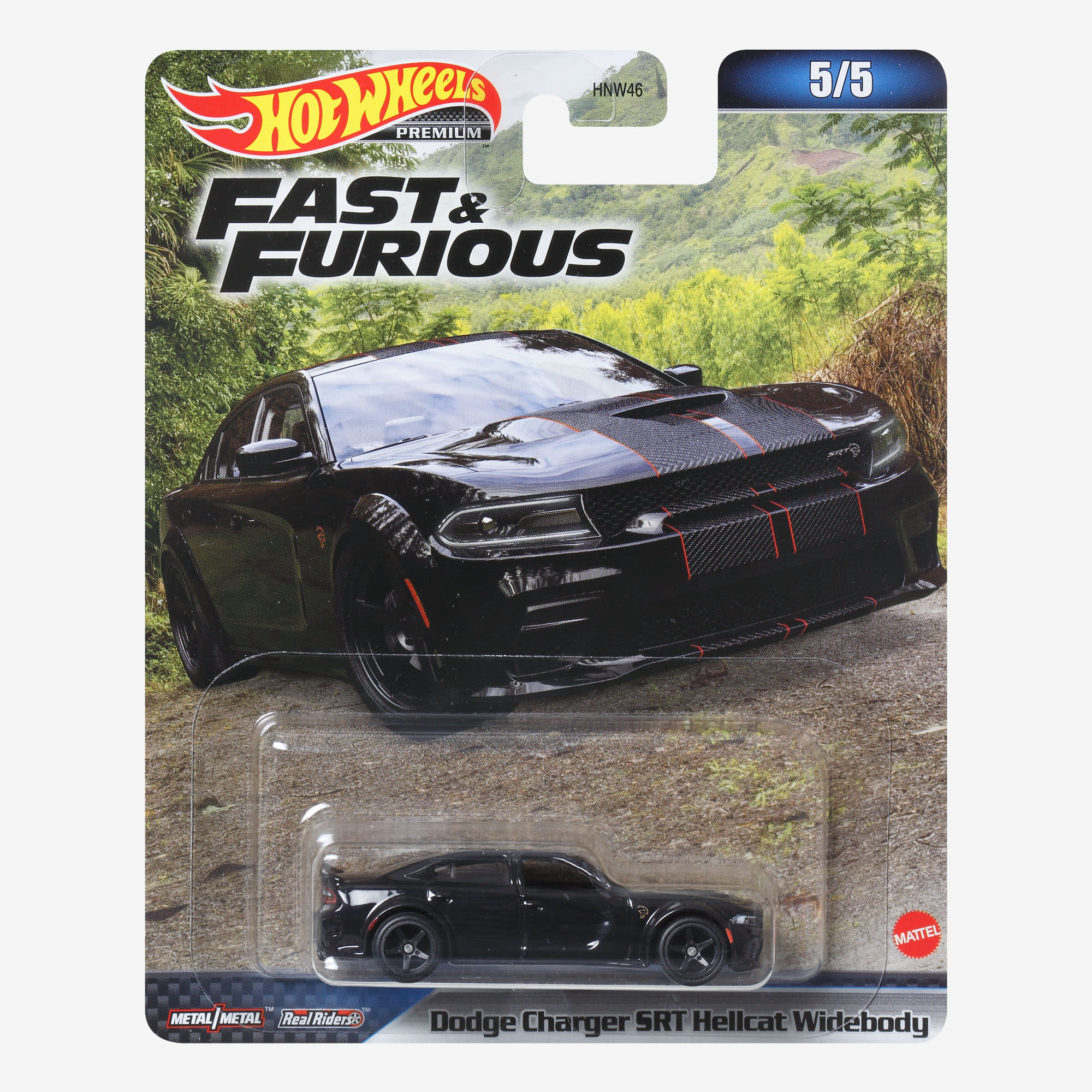 Hot Wheels Fast & Furious Premium Series. Dodge Charger Hellcat