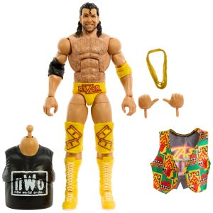 WWE Monday Night War Elite Collection Razor Ramon Action Figure & Dusty Rhodes Build-A-Figure Parts