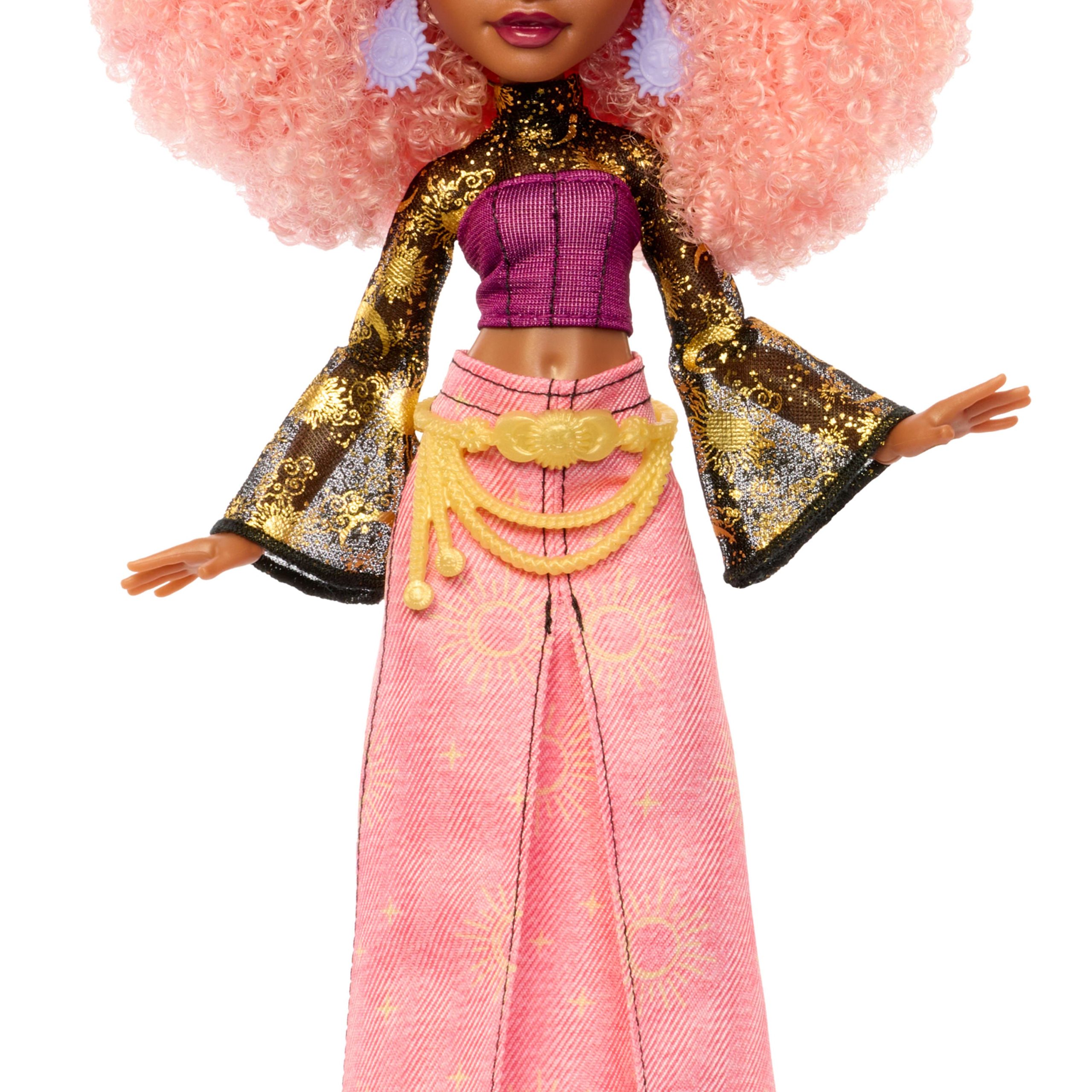 Moonspell Magic By Monster High Rae Lumina Fashion Doll. Sun Witch With Accessories - Image 5