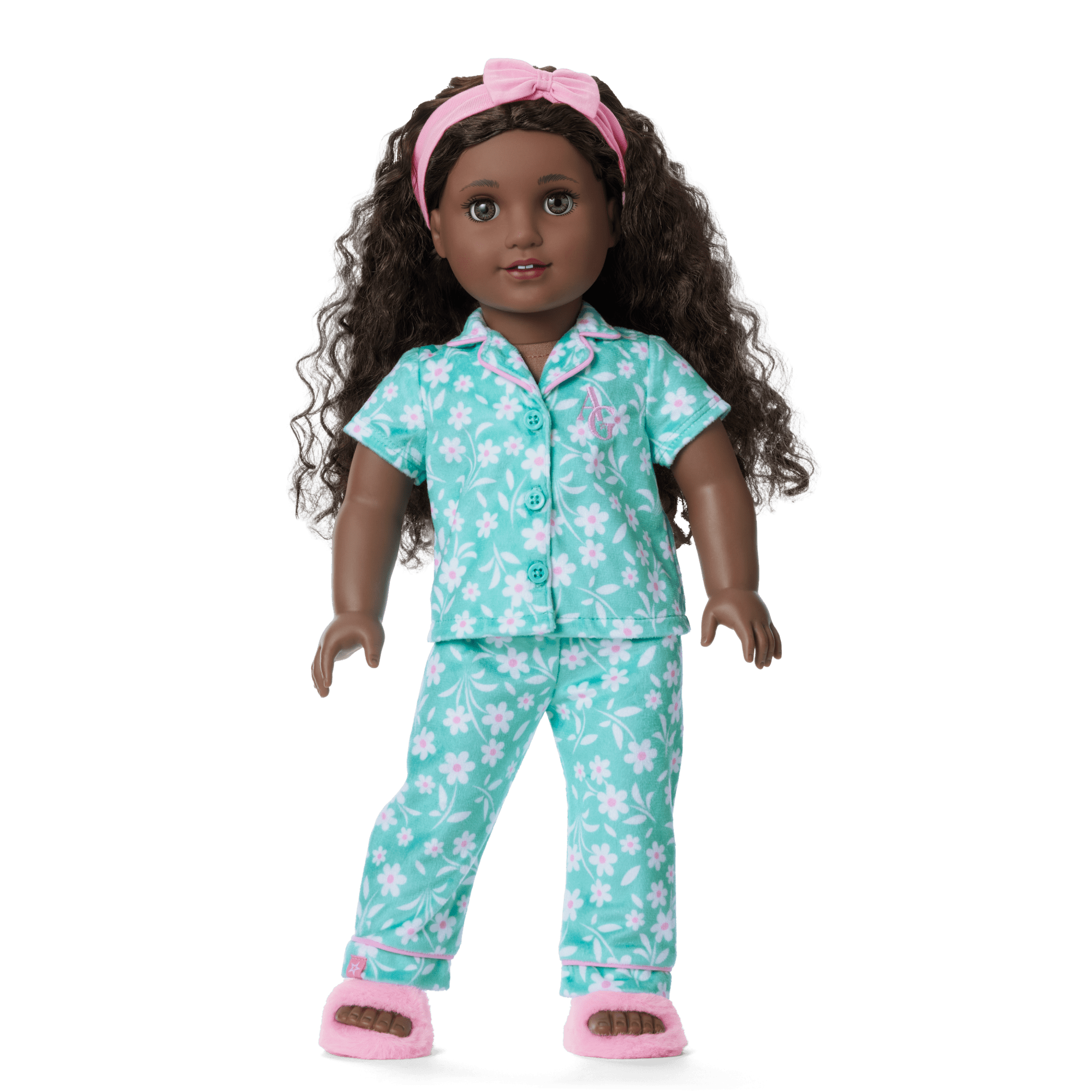 Flower Fun PJs for 18-inch Dolls - Image 2