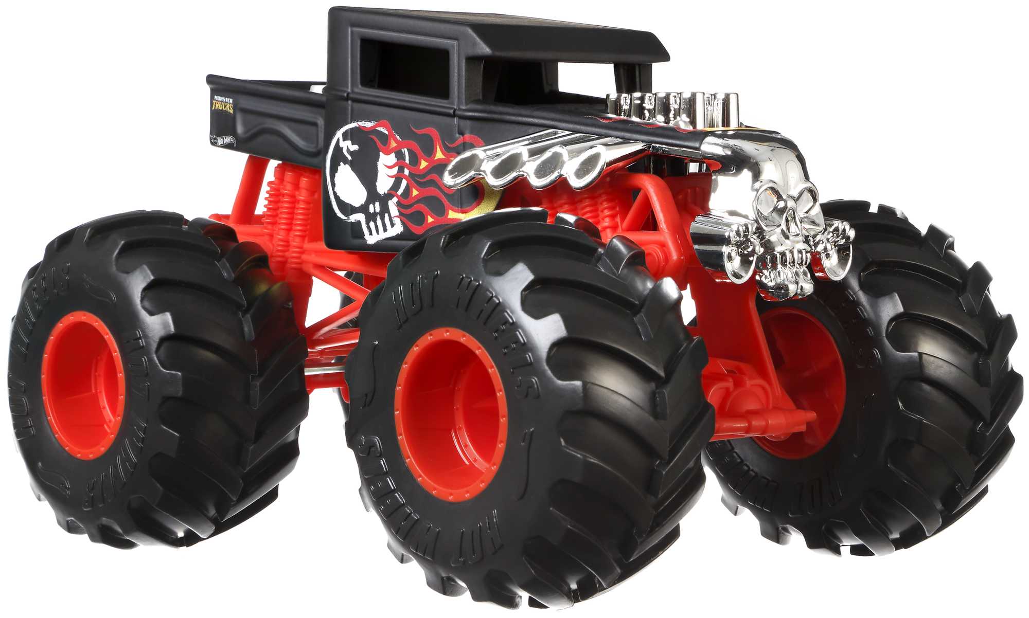 Hot Wheels Monster Trucks Vehículo de Juguete Bone Shaker Escala 1:24