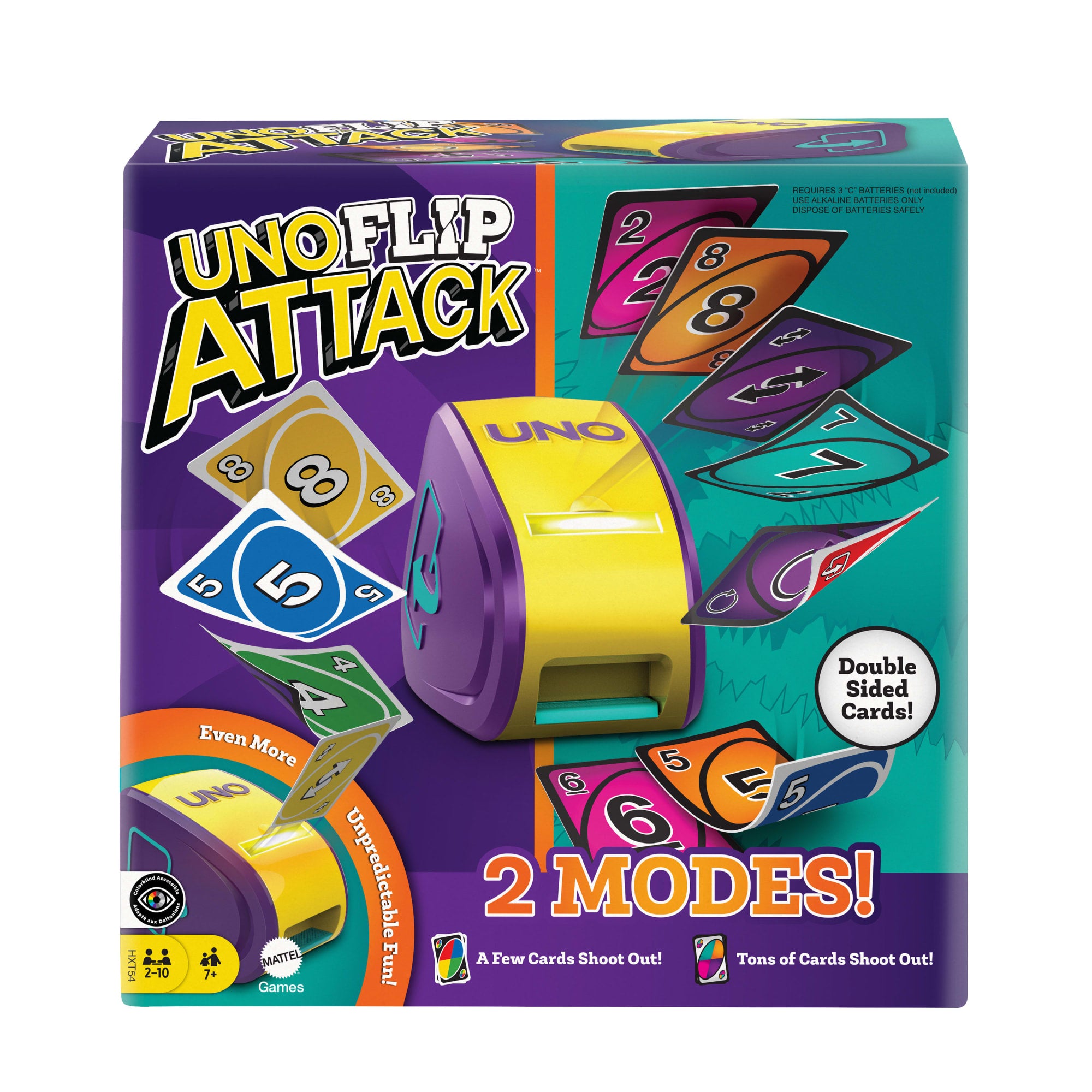 UNO Jogo de Tabuleiro Flip Attack