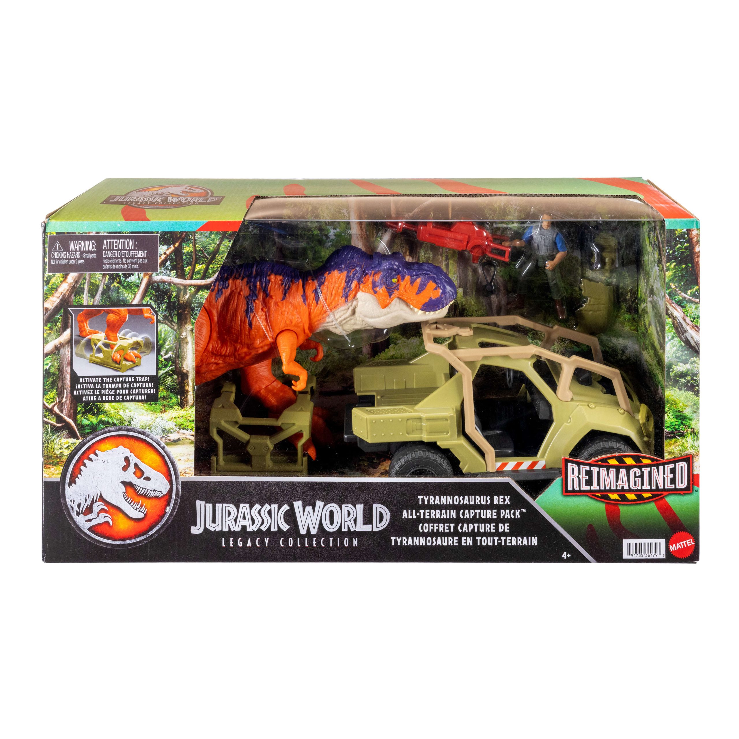 Coffret Jurassic World Legacy Collection Tyrannosaurus Rex Réimaginé Pack - Image 6