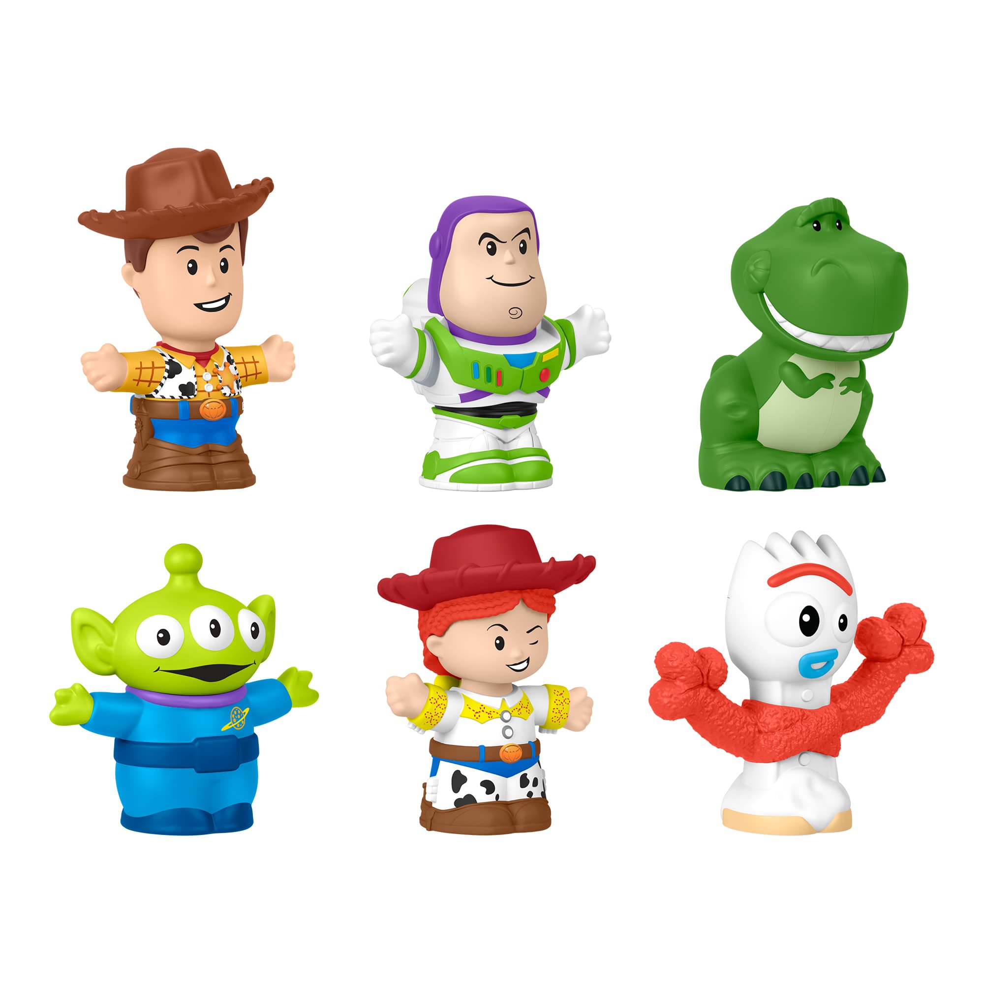 Fisher-Price Little People Disney Pixar Toy Story 6-Piece Figure Set For Toddlers & Kids
