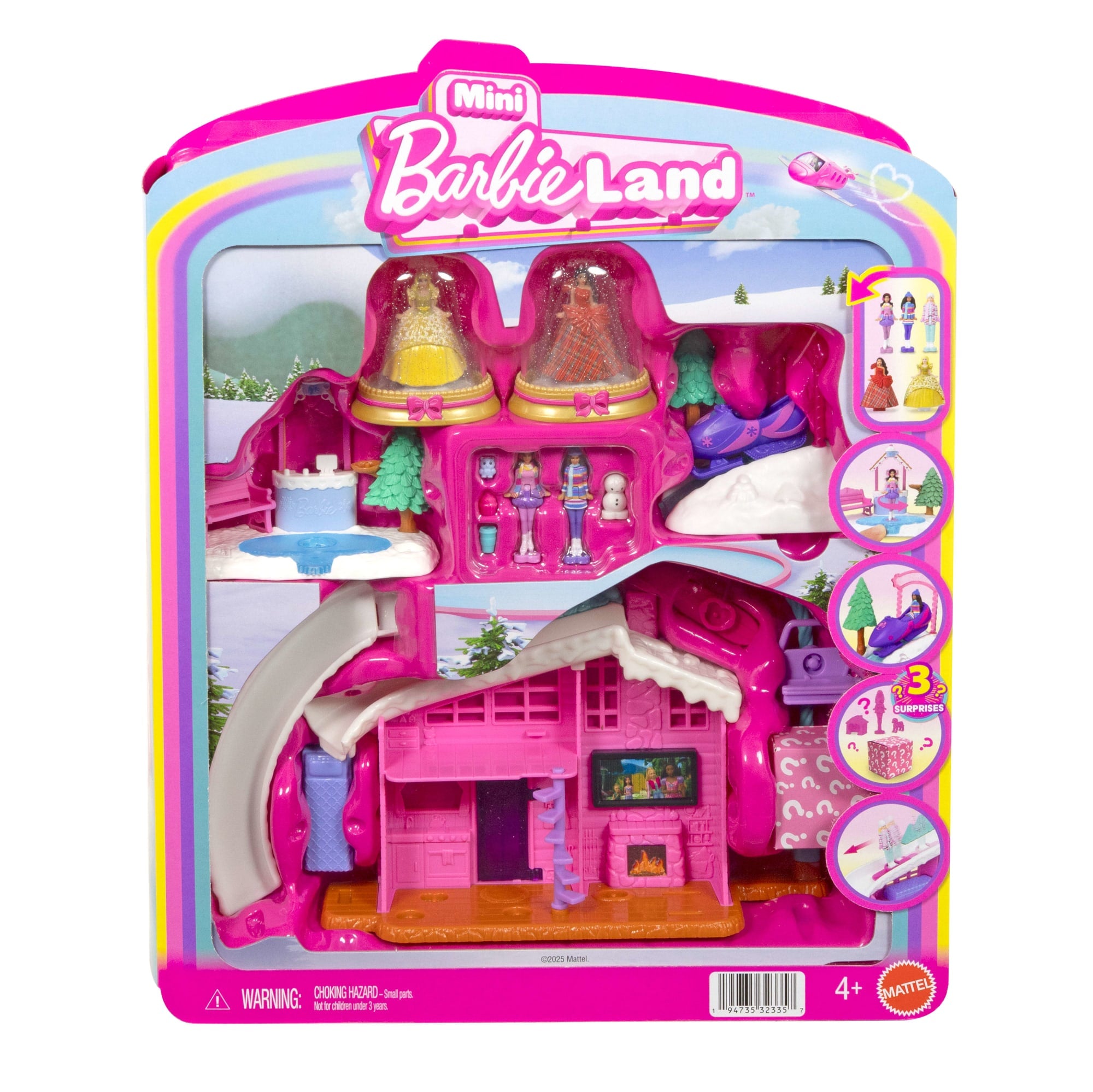 Barbie Mini BarbieLand Set de Juego Paquete Mundo Miniatura