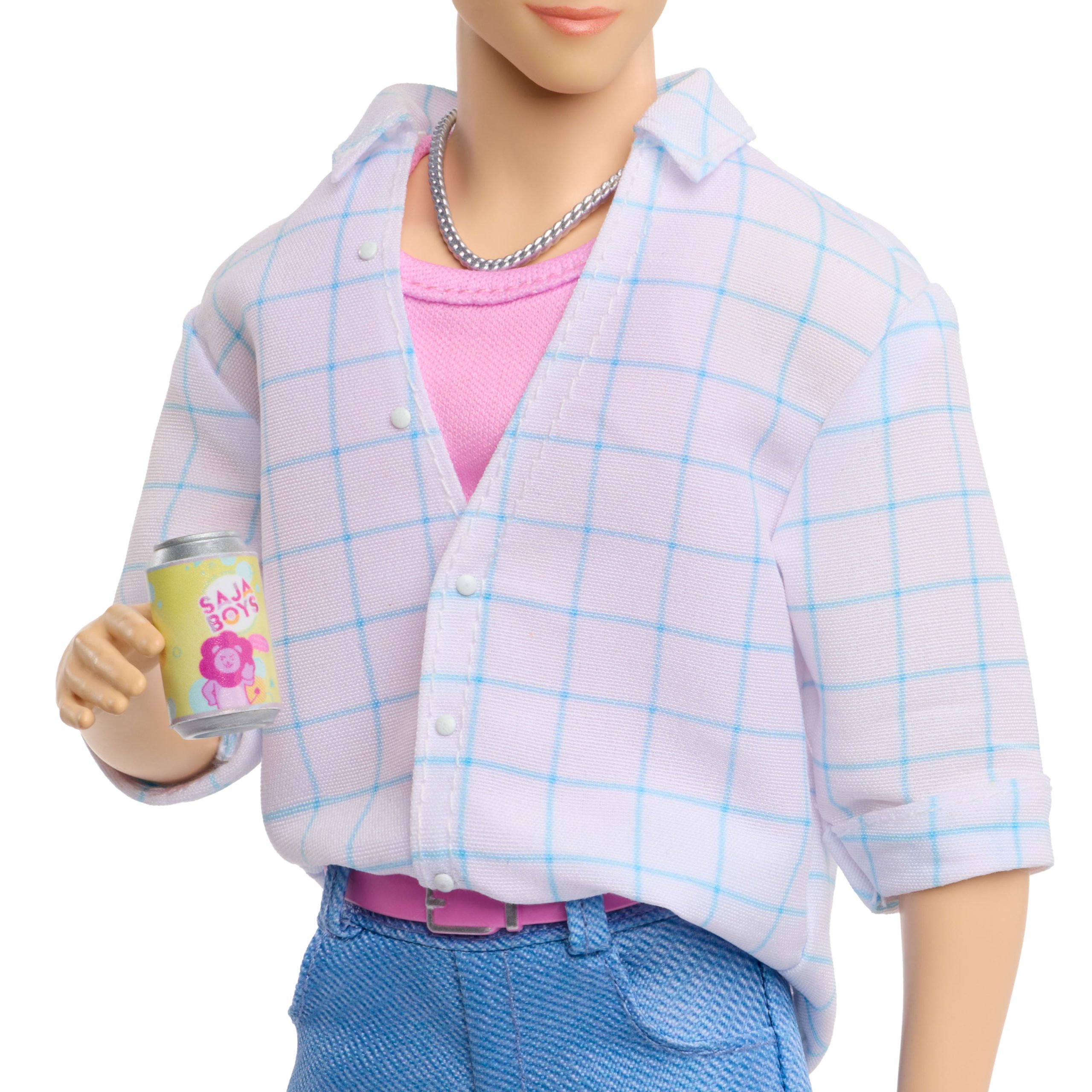 KPop Demon Hunters Saja Boys Jinu Fashion Doll in Soda Pop Look With Themed Movie Accessories - Image 4