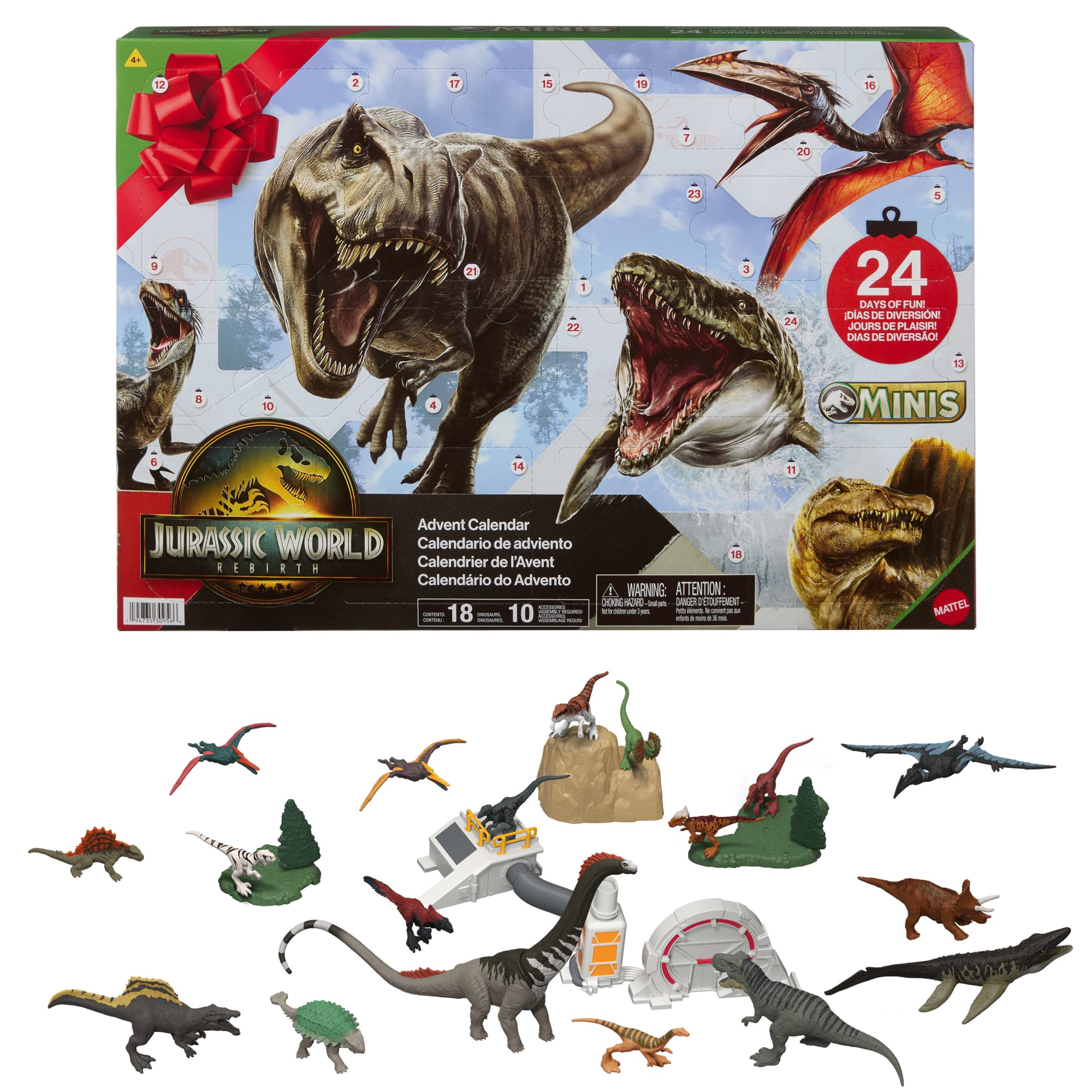 Jurassic World Calendrier de L'Avent
