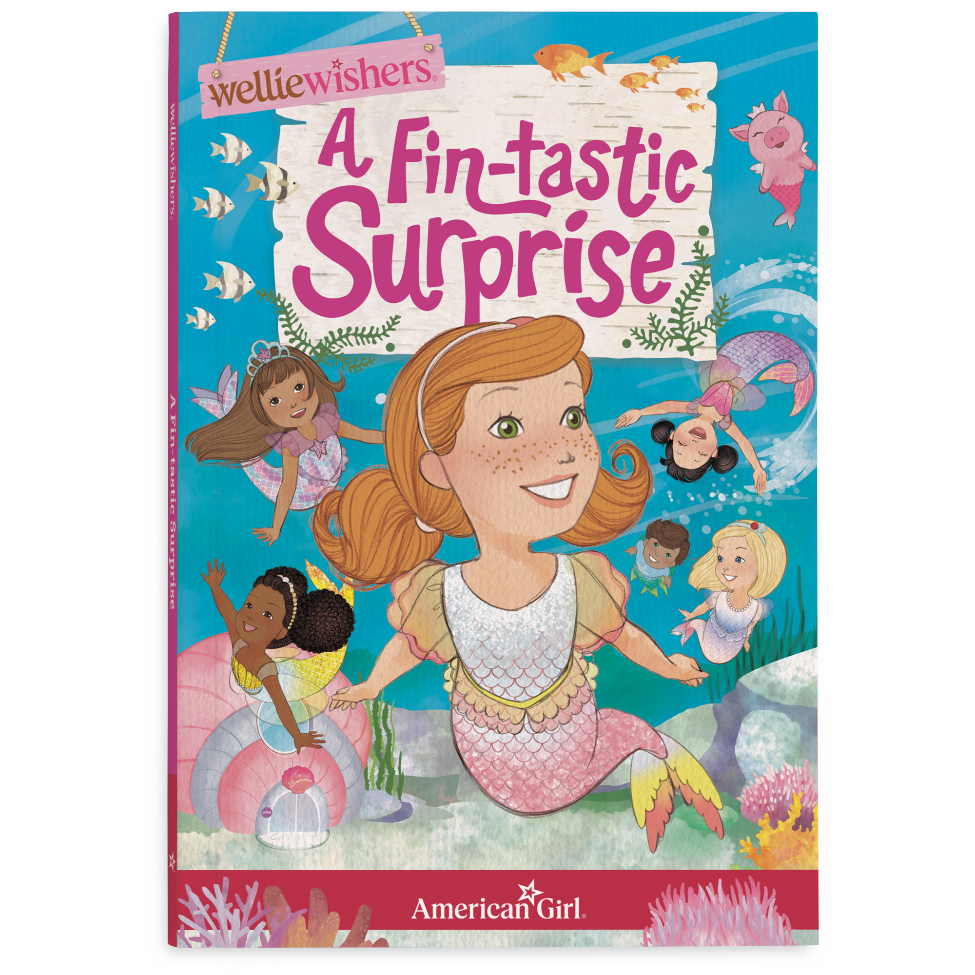 A Fin-tastic Surprise Book (WellieWishers™)