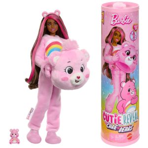 Barbie Cutie Reveal Muñeca Ositos Cariñositos Rosa