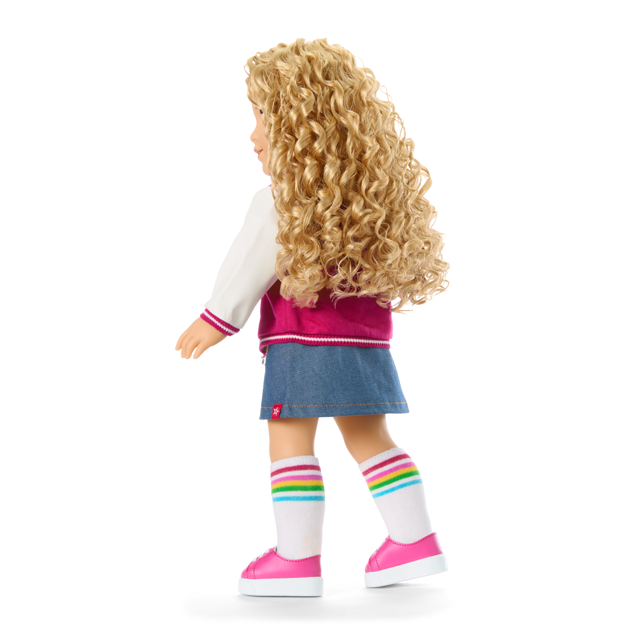 Truly Me™ 18-inch Doll #115 with curly blonde hair - Image 4