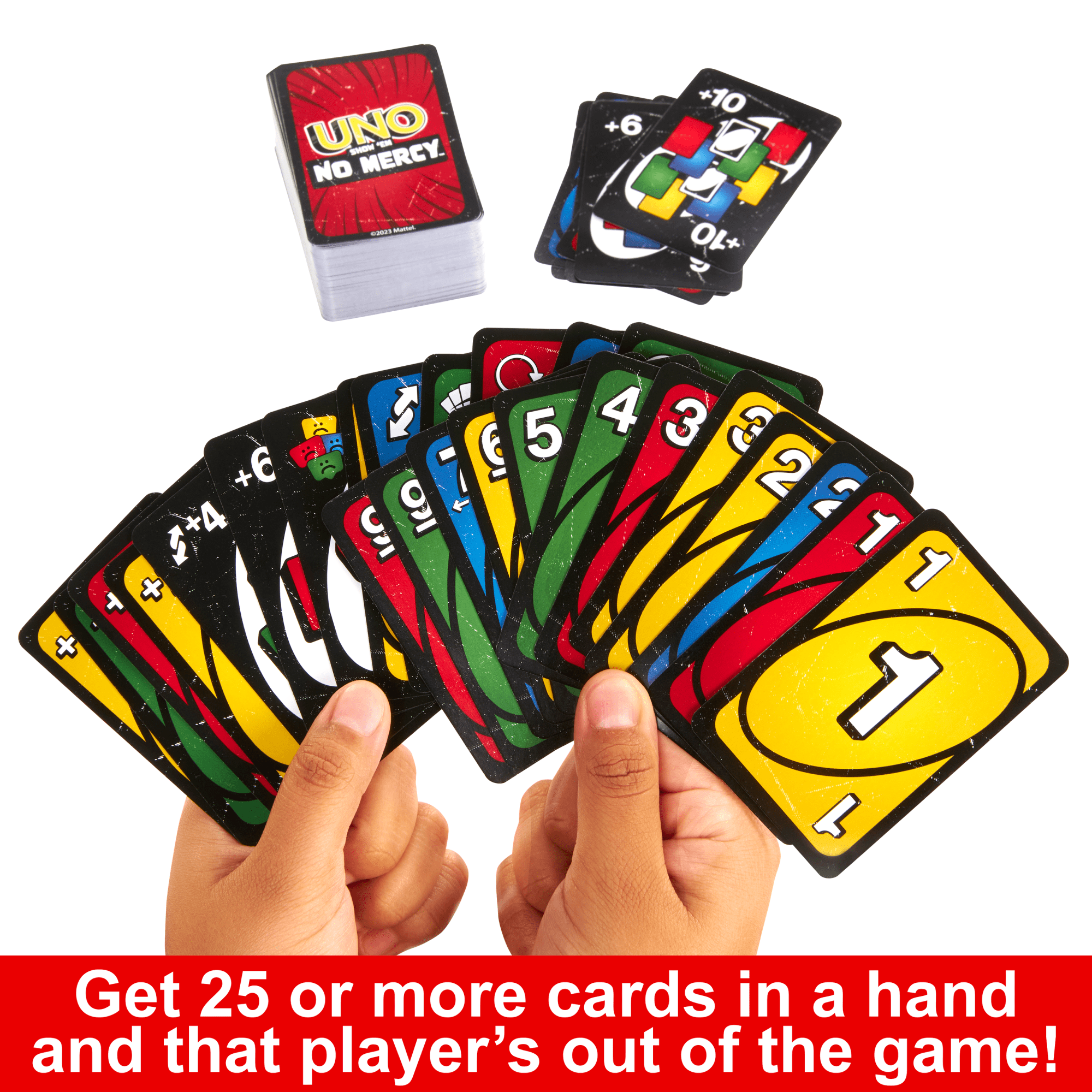 UNO Show 'Em No Mercy Card Game For Kids. Adults & Family Night. Parties And Travel - Image 5