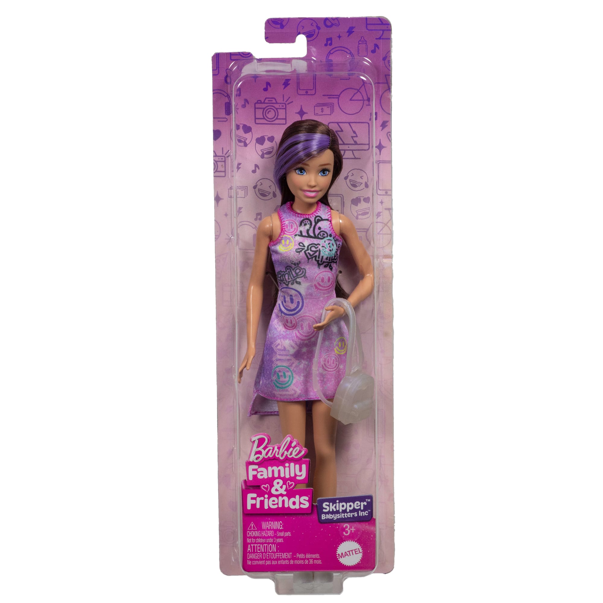 Barbie Family & Friends Skipper Doll & Backpack Accessory. Skipper Babysitters. inc. Set - Image 6