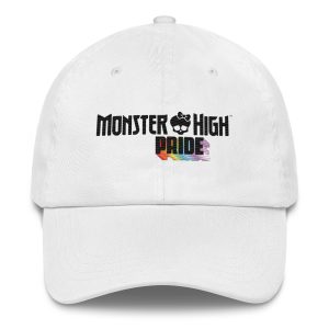 Monster High Pride Logo White Hat