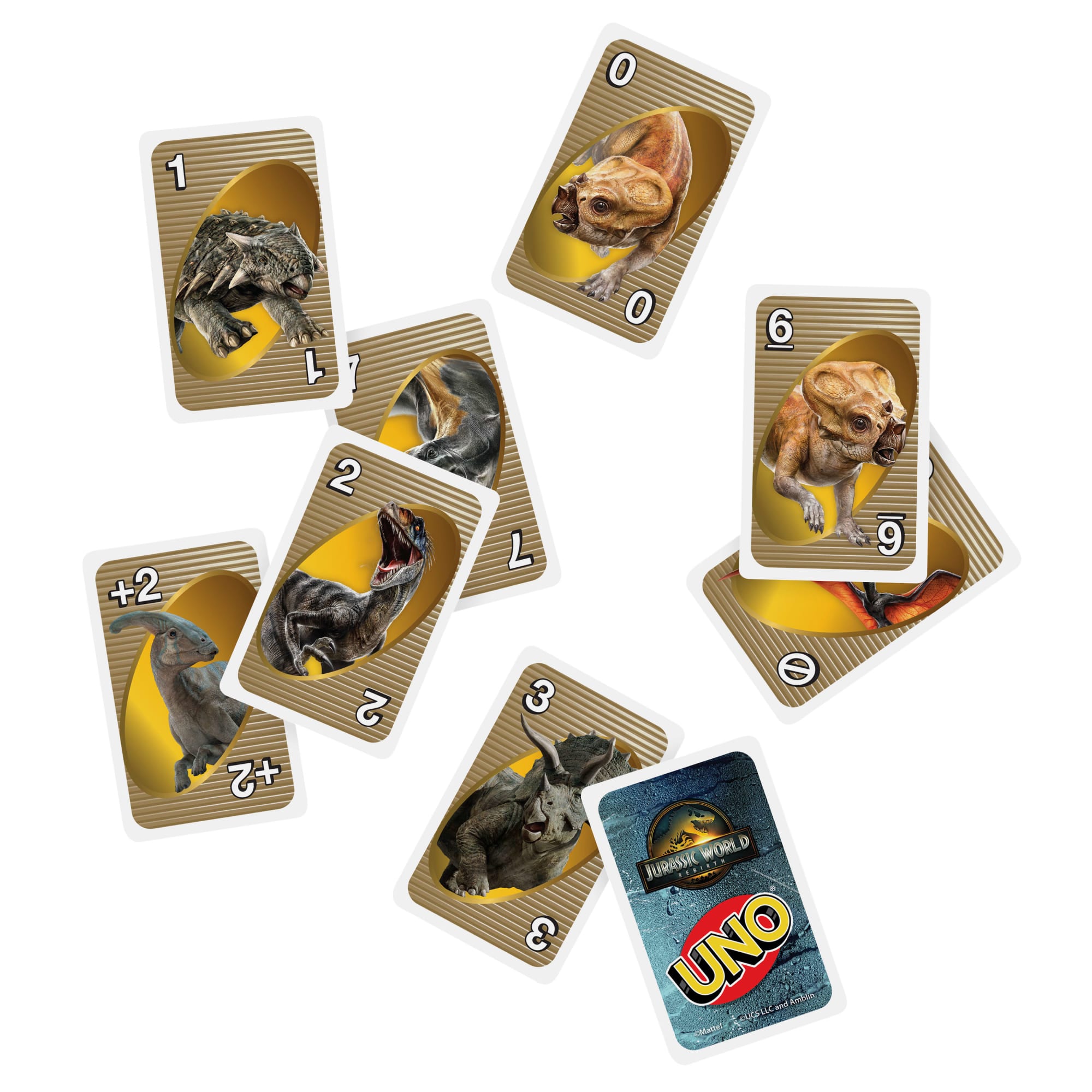 UNO Jurassic World Rebirth Card Game For Kids. Family & Adult Game Nights - Image 5