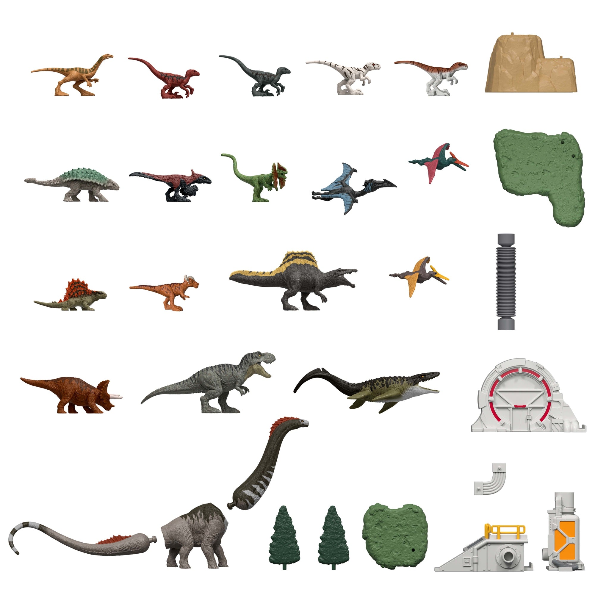Jurassic World Rebirth Advent Calendar With 24 Days Of Dinosaur Related Toy Surprises. 18 Dinos - Image 5