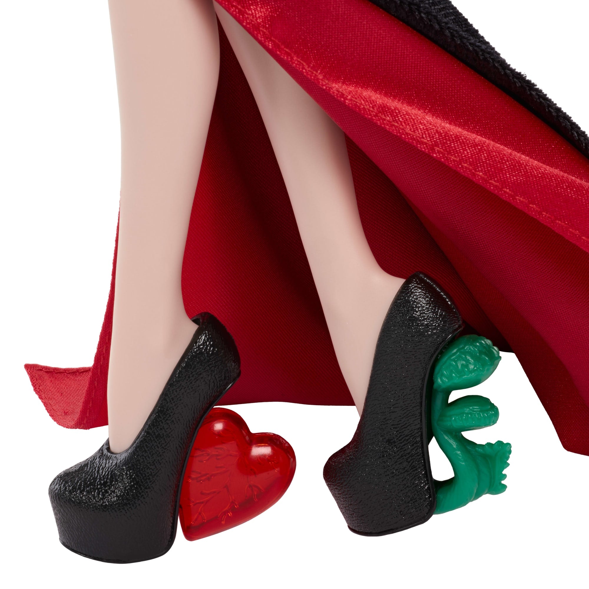 Monster High X Wednesday Collectible Doll. Morticia Addams in Black Velvet Dress - Image 5