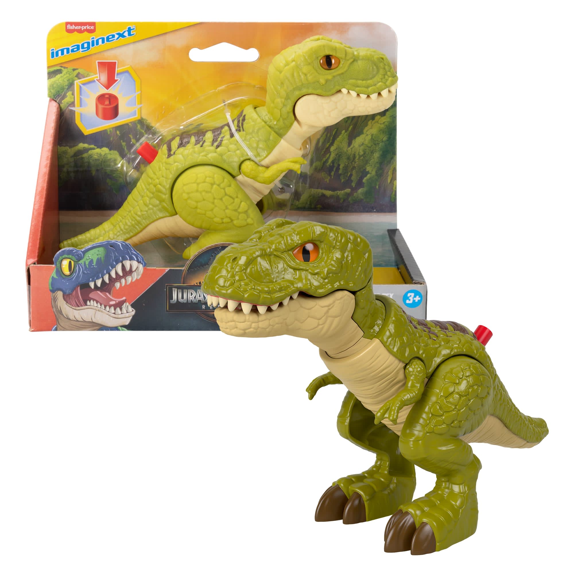 Fisher-Price-Jurassic World: Renaissance-Figurine Tyrannosaure Rex