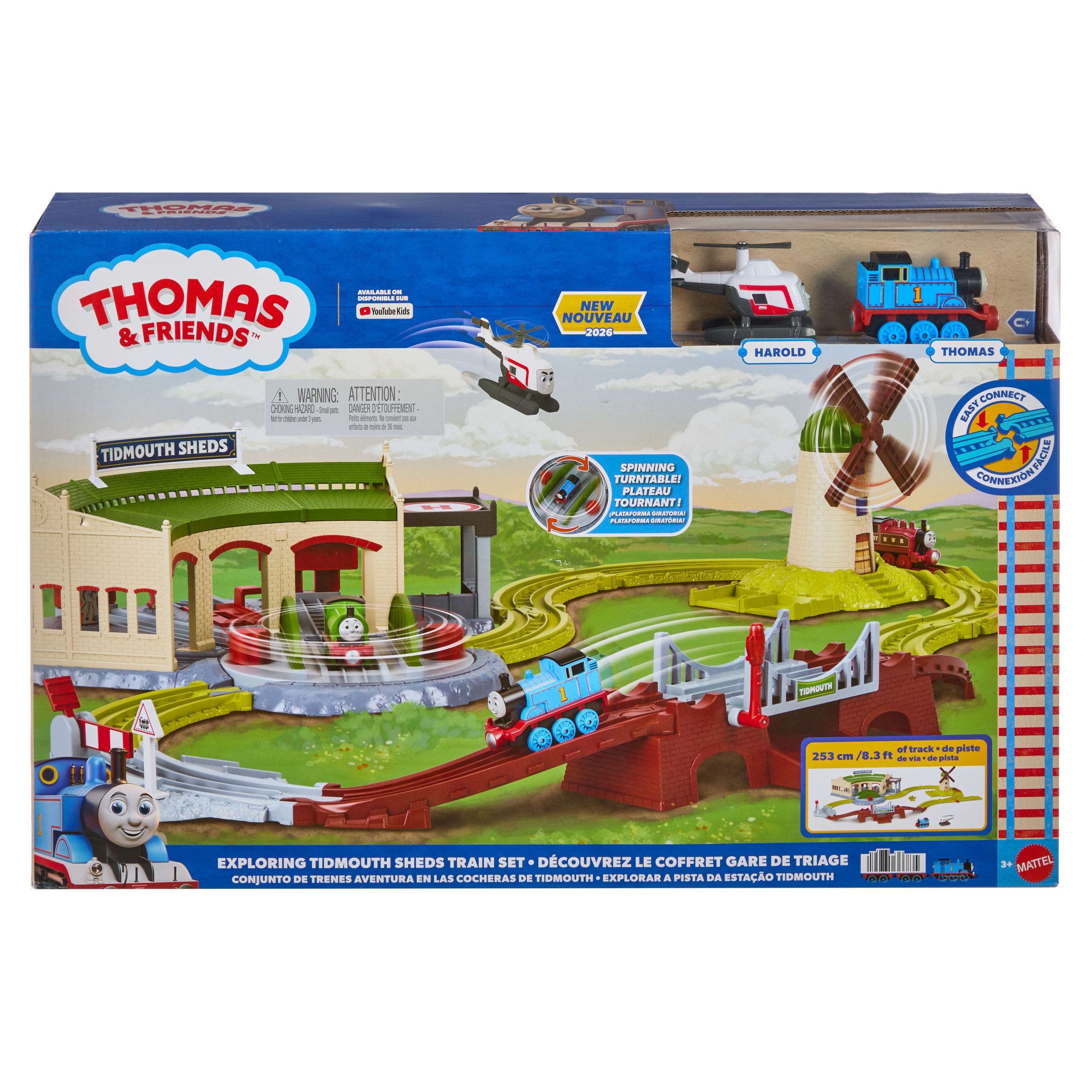 Coffret de Train Thomas & Friends à La Découverte des Hangars de Tidmouth - Image 6