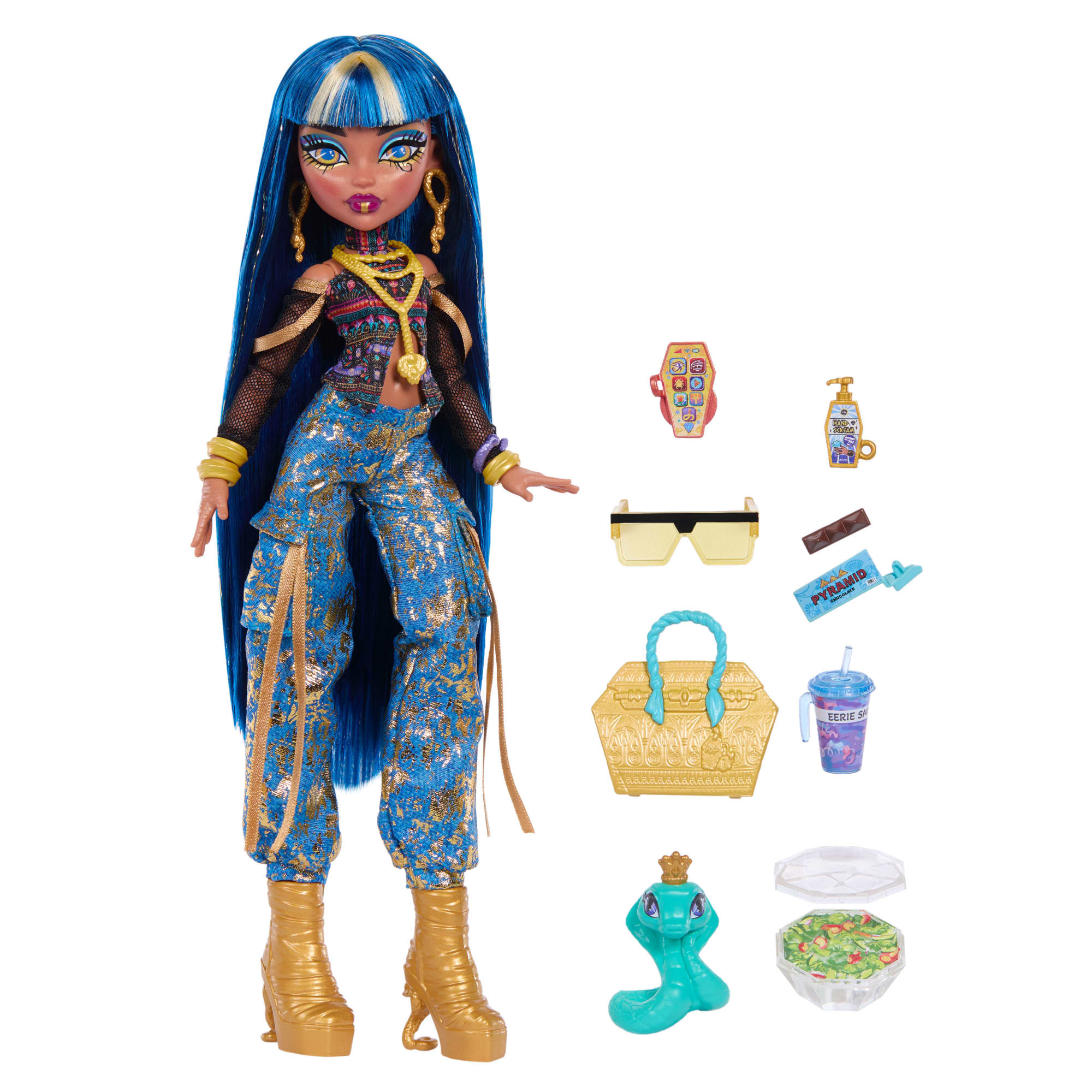 Monster High Muñeca Look Monstruoso Cleo - Image 5