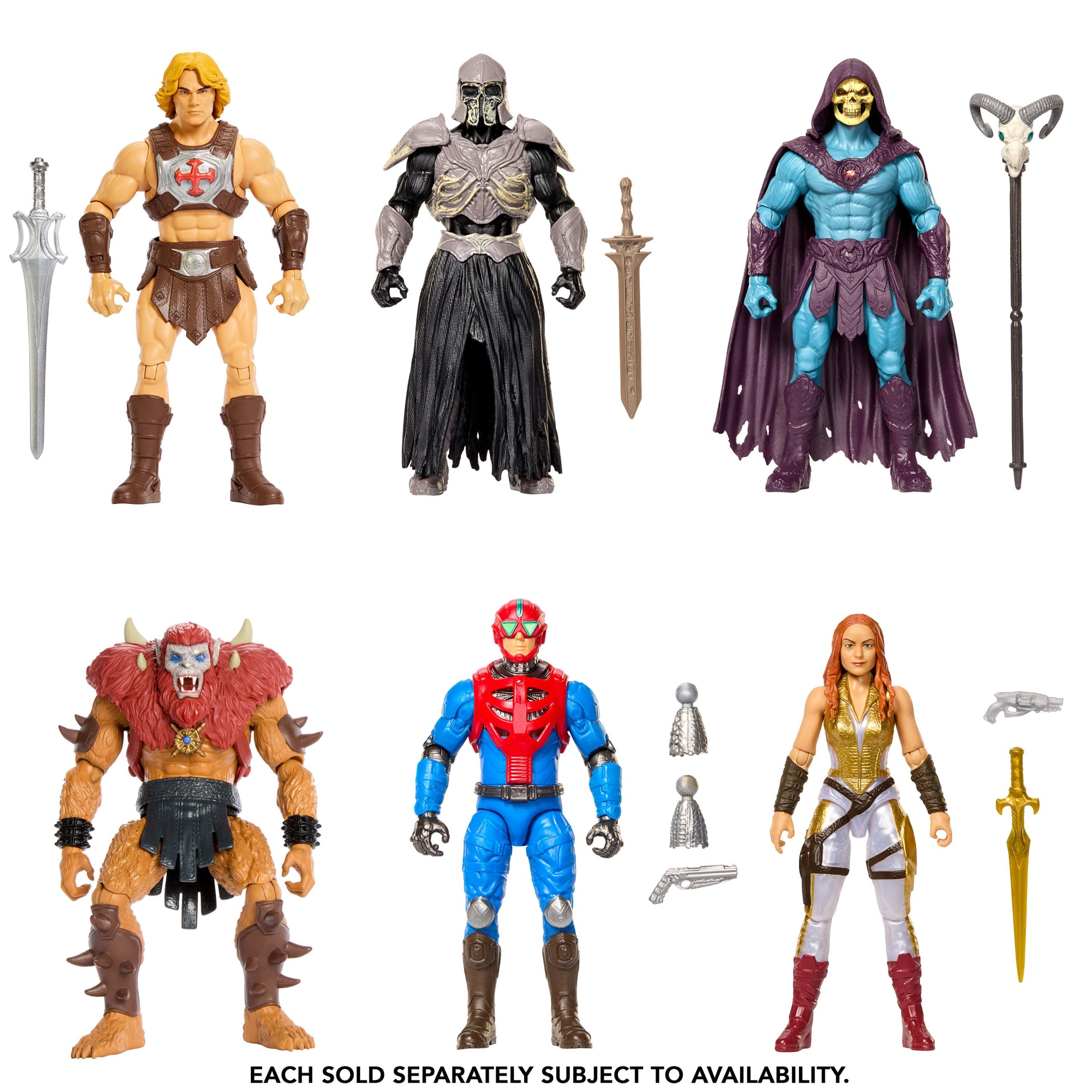 Masters Of The Universe 2026 Movie Action Figure Toys 5.5 inch With Accessory. Heroes & Villains - Image 6