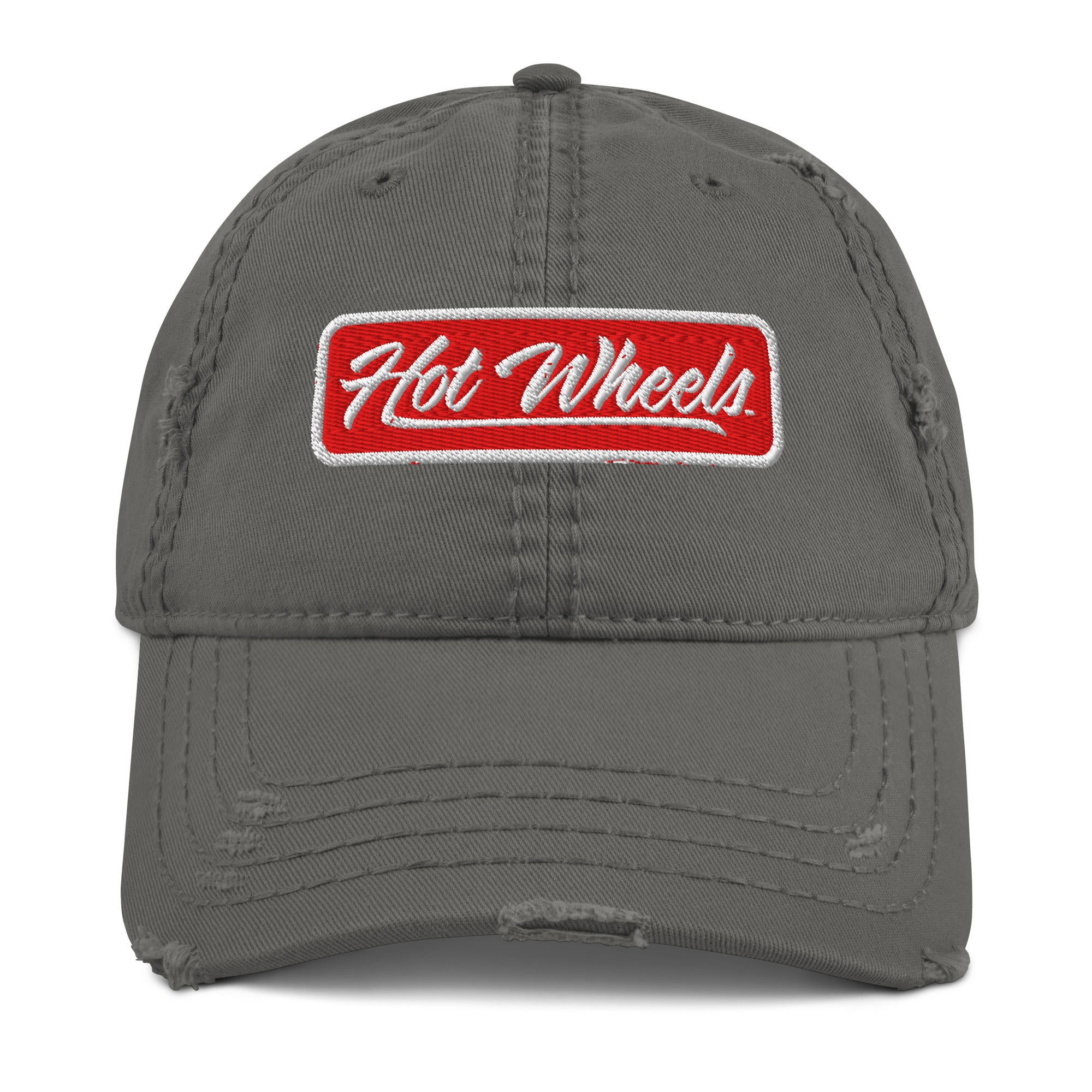 Hot Wheels Logo Grey Dad Hat