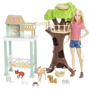 Barbie Animal Rescuer Doll & Playset