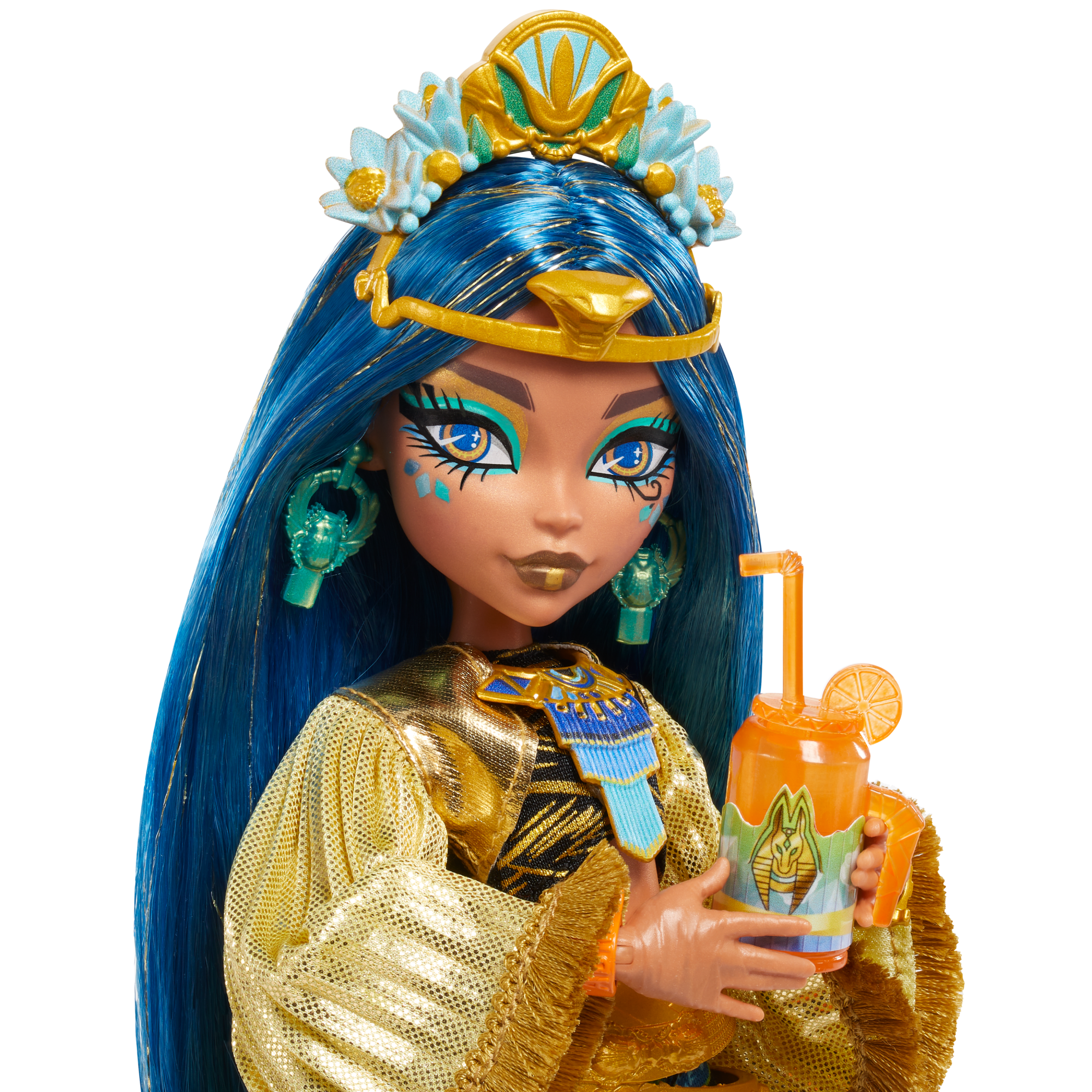 Monster High Monster Fest Cleo De Nile Fashion Doll With Festival Outfit. Band Poster And Accessories - Image 2