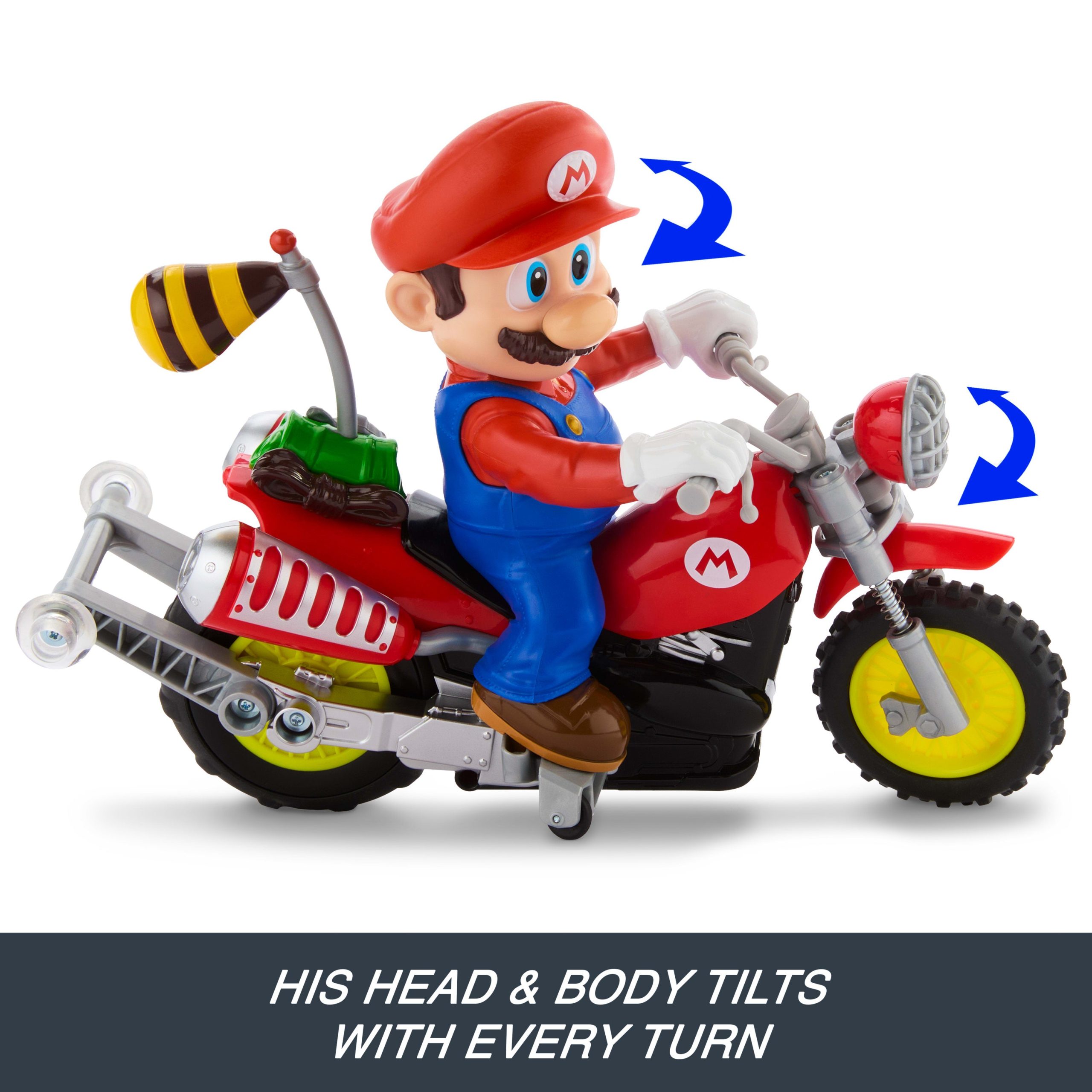 Hot Wheels Mario Wheelie Motocross RC Vehicle - Image 5