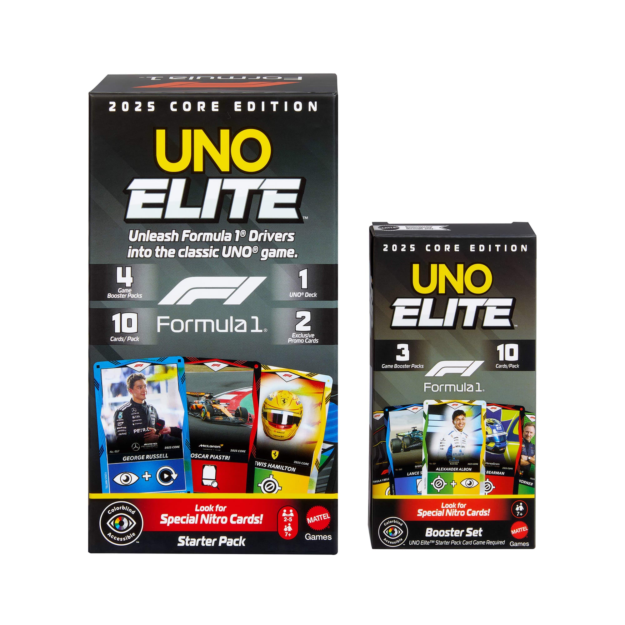 UNO Elite F1 Juego de Cartas Booster Set - Image 4