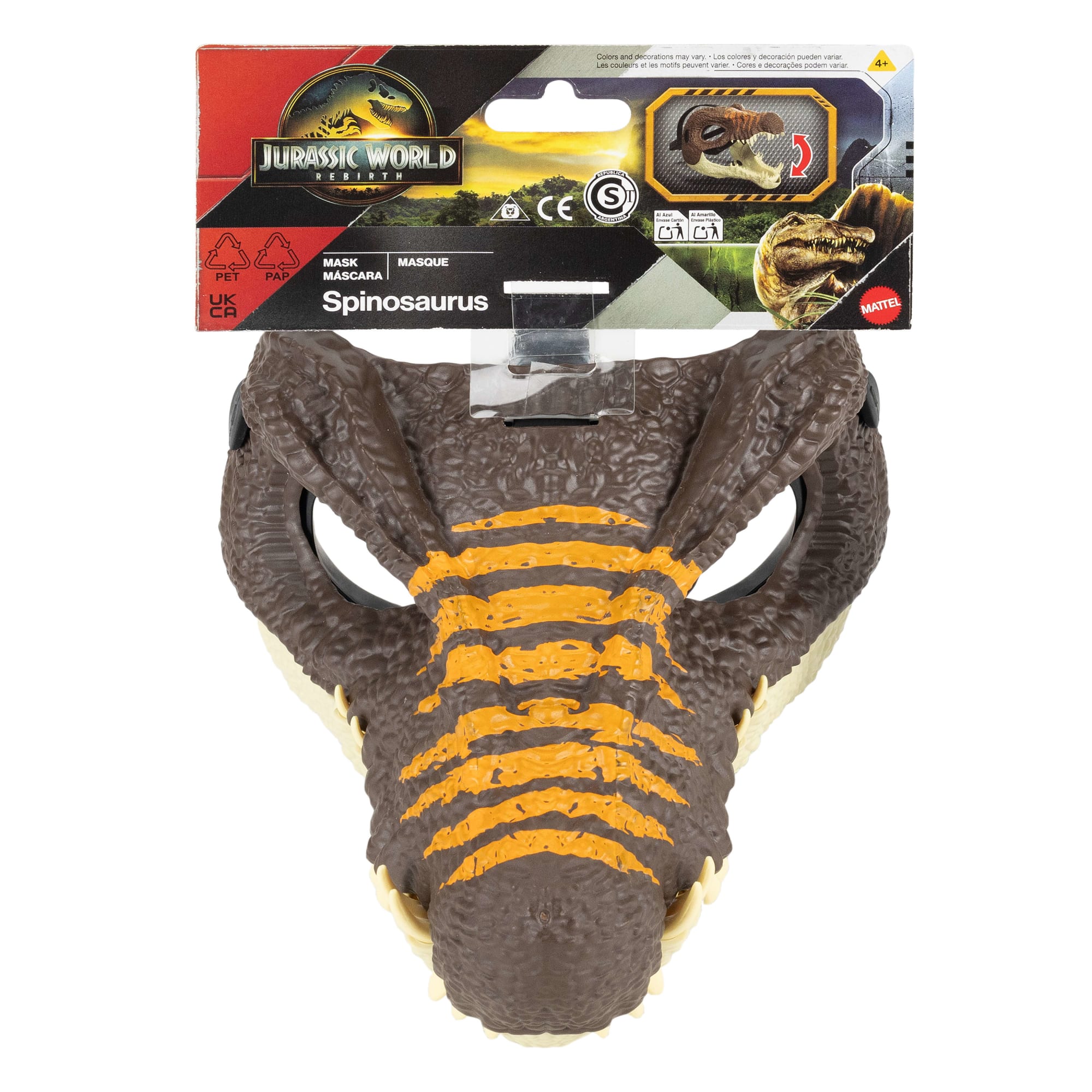 Jurassic World Juguete Rebirth Máscara Spinosaurus - Image 6