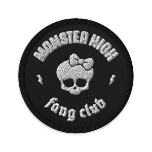 Monster High Fang Club Embroidered Patch