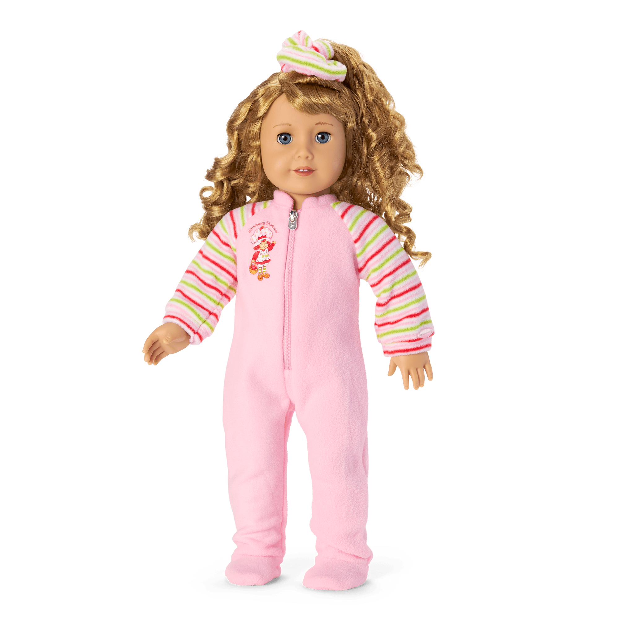 Courtney's™ Strawberry Shortcake™ PJs for Girls & 18-inch Dolls (Historical Characters) - Image 7