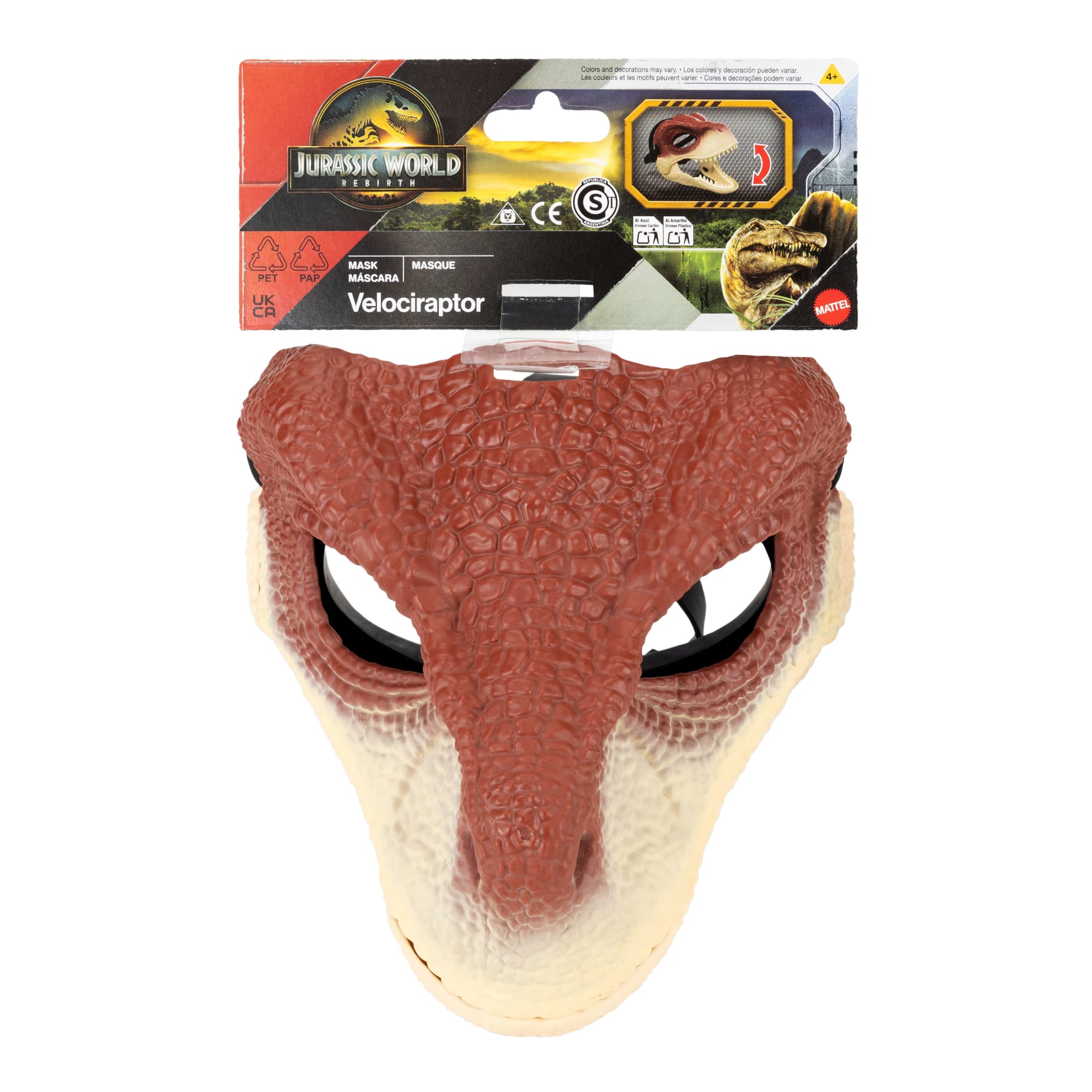 Jurassic World Rebirth Masque de Jeu de Rôle Vélociraptor - Image 6