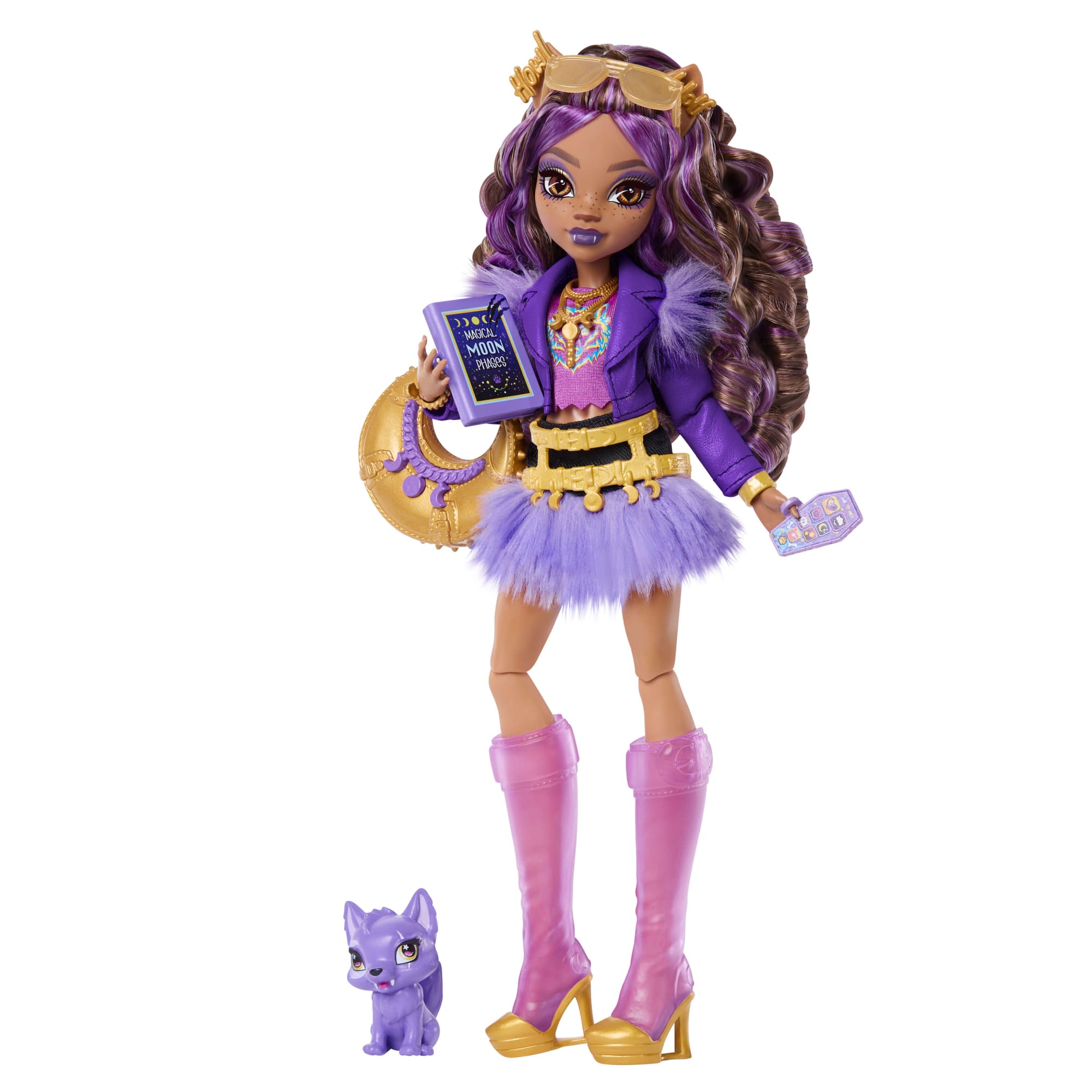 Monster High Muñeca Look Monstruoso Clawdeen